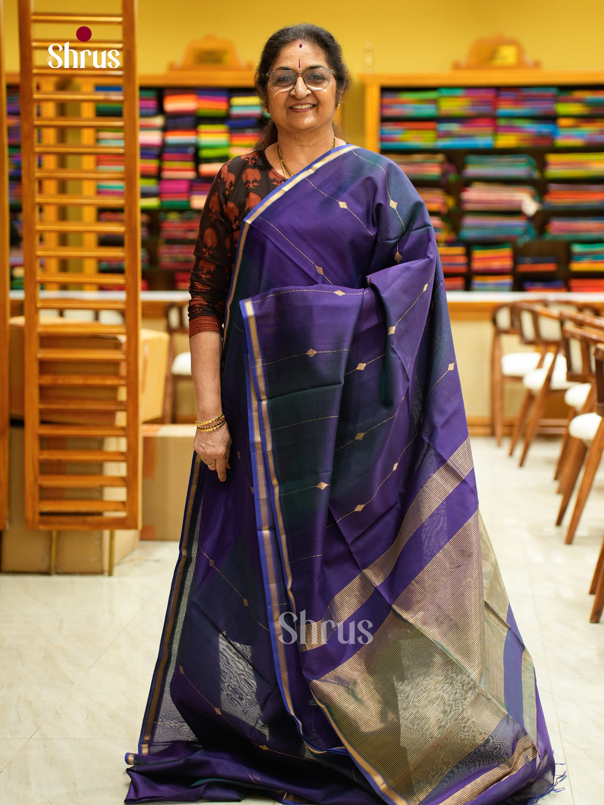 Maheshwari silkcotton Saree - EFS05295
