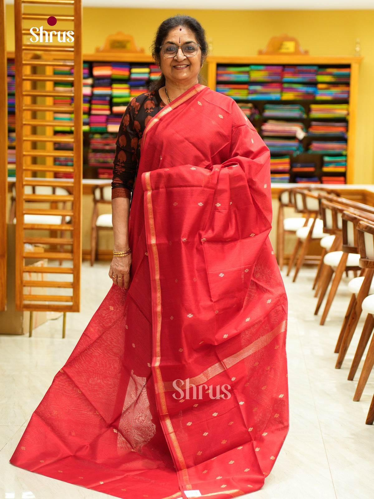 Maheshwari silkcotton Saree - EFS05324