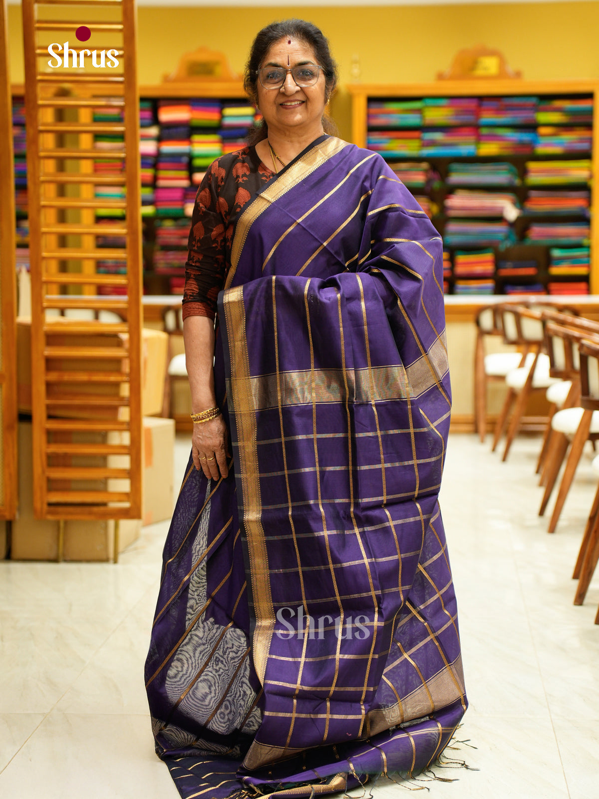 Maheshwari silkcotton Saree - EFS05346