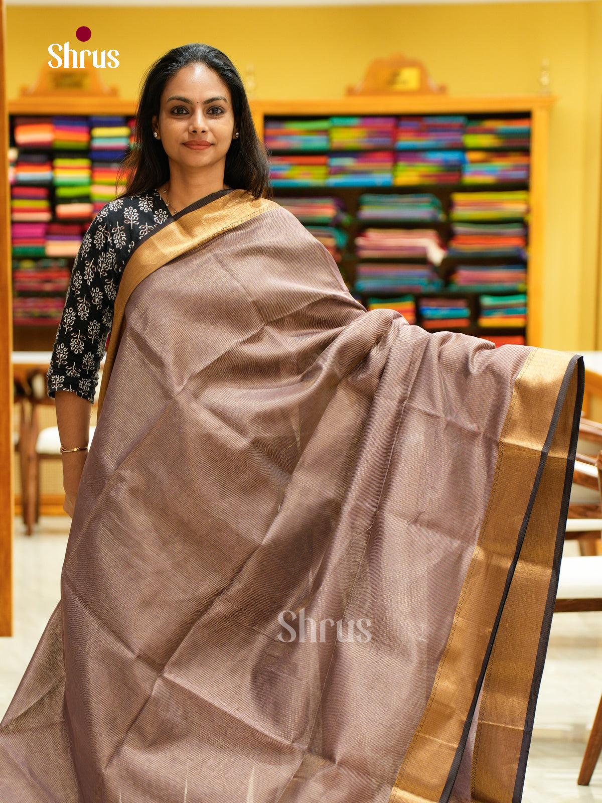 Maheshwari silkcotton Saree - EFS05363 - Shop on Shrus.com