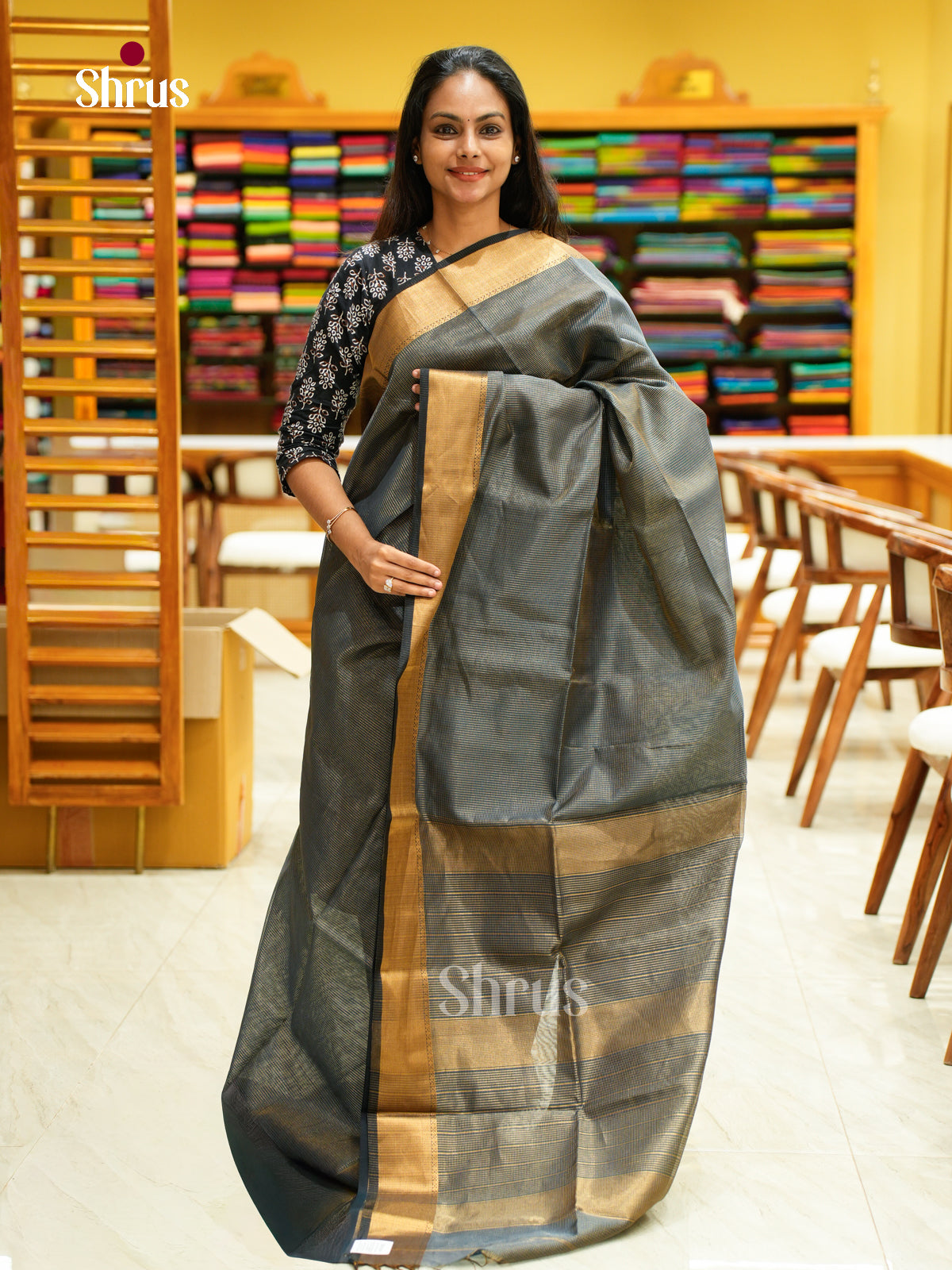 Maheshwari silkcotton Saree - EFS05370