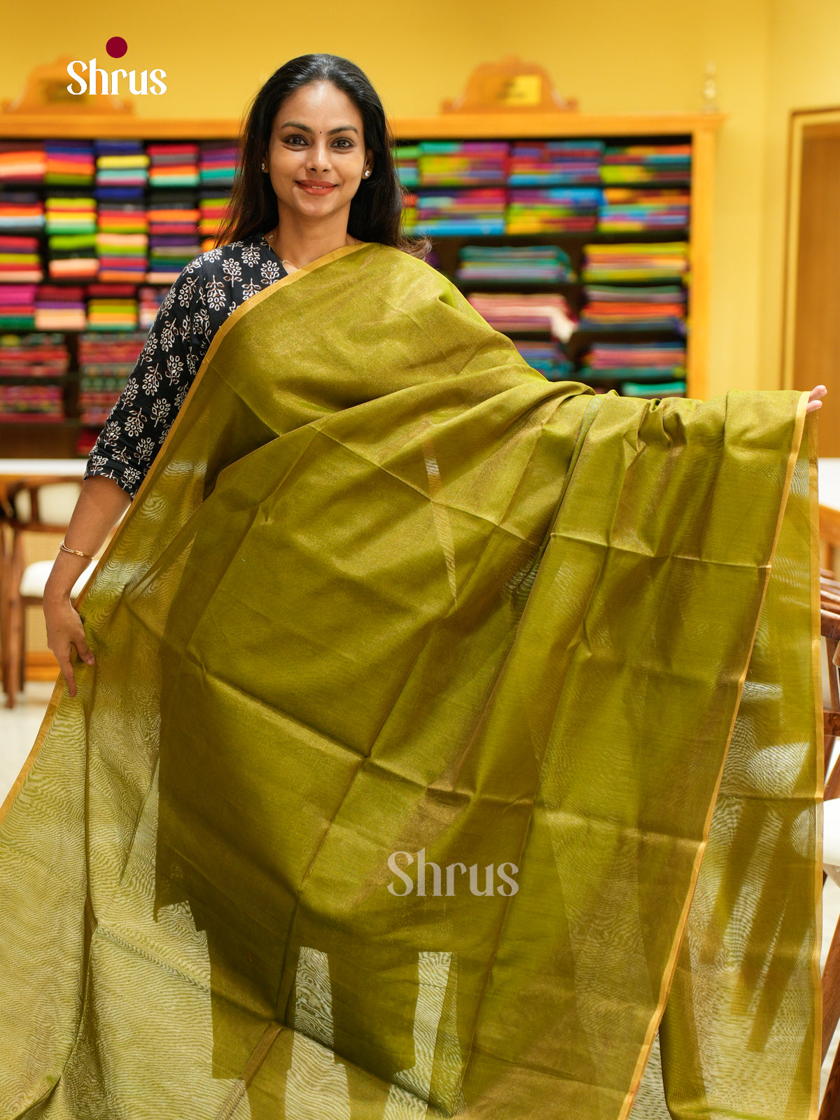 Maheshwari silkcotton Saree - EFS05381 - Shop on Shrus.com