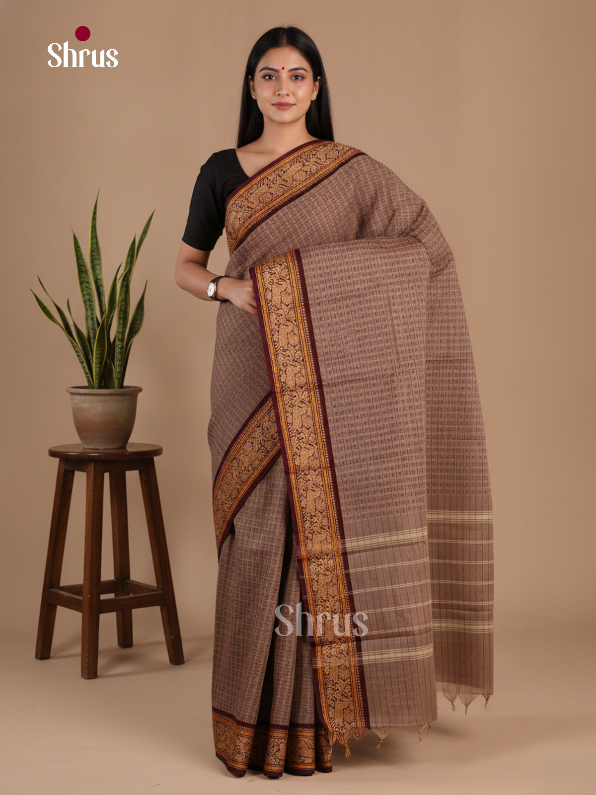 Chettinad Cotton Saree - EFS05396 - Shop on Shrus.com