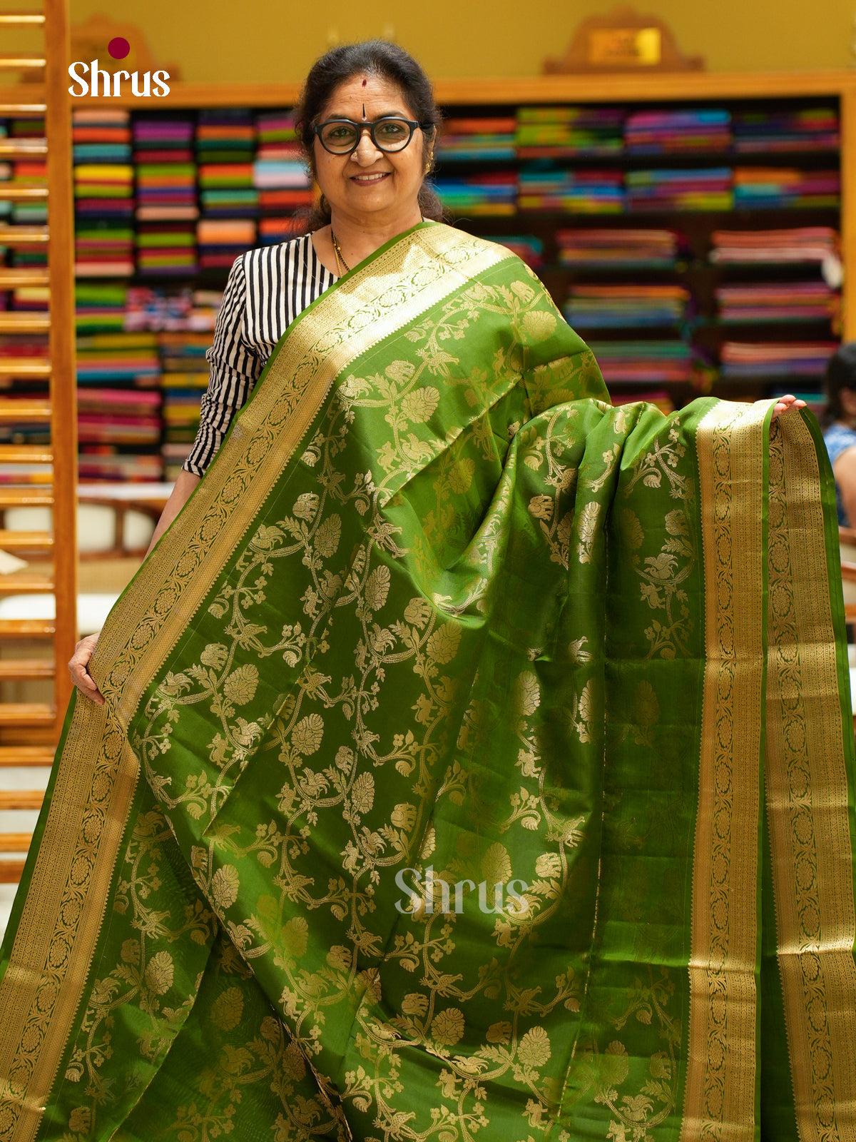 Soft Silk Saree - EFS05398 - Shop on Shrus.com
