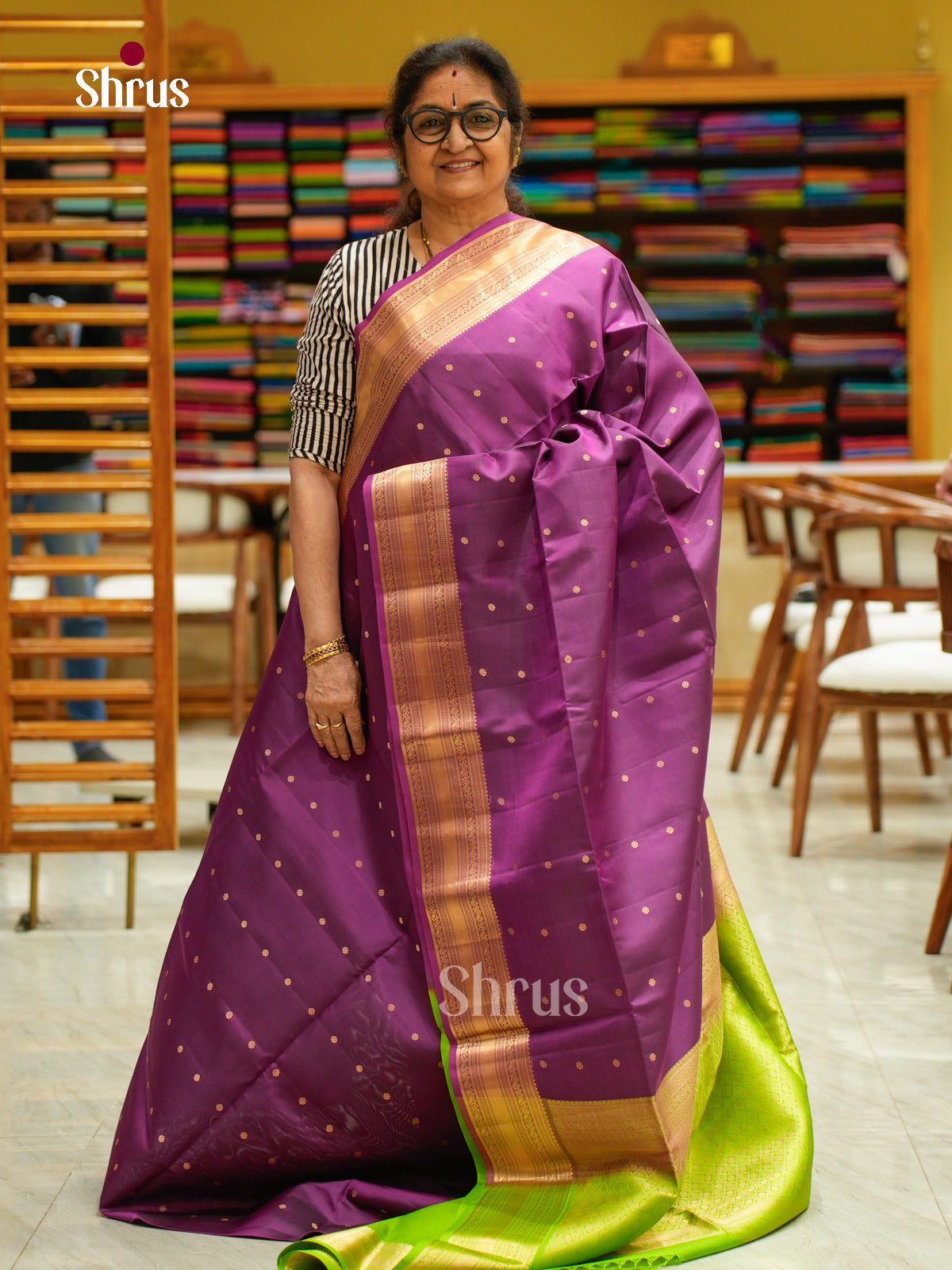 Soft Silk Saree - EFS05403 - Shop on Shrus.com