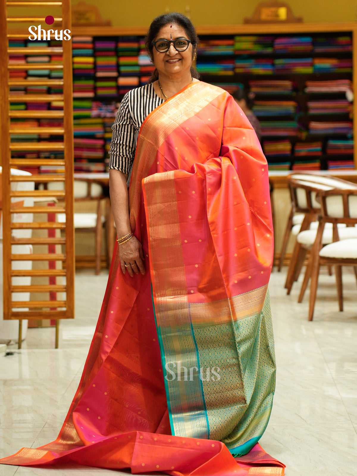 Soft Silk Saree - EFS05404 - Shop on Shrus.com