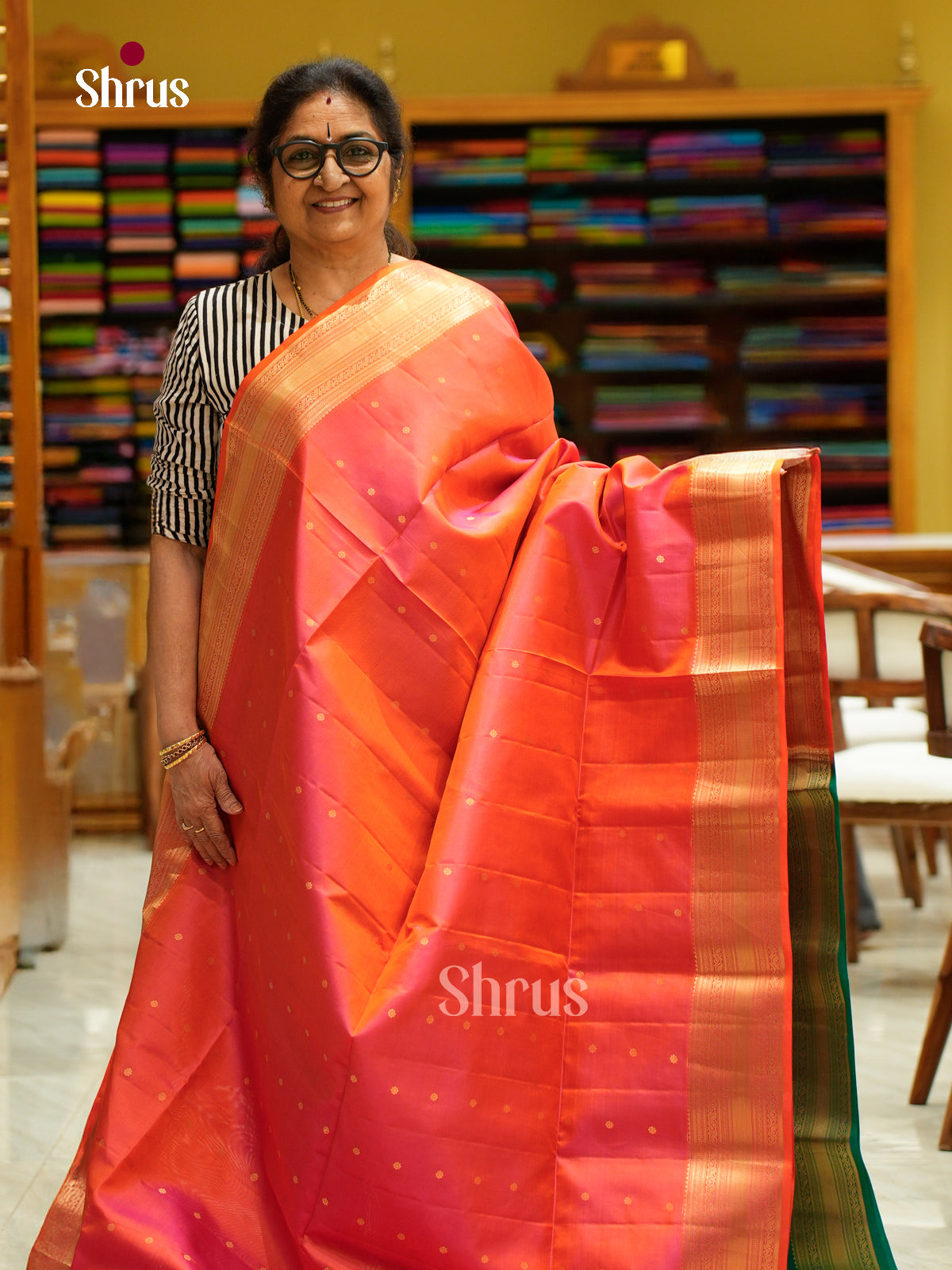 Soft Silk Saree - EFS05404 - Shop on Shrus.com