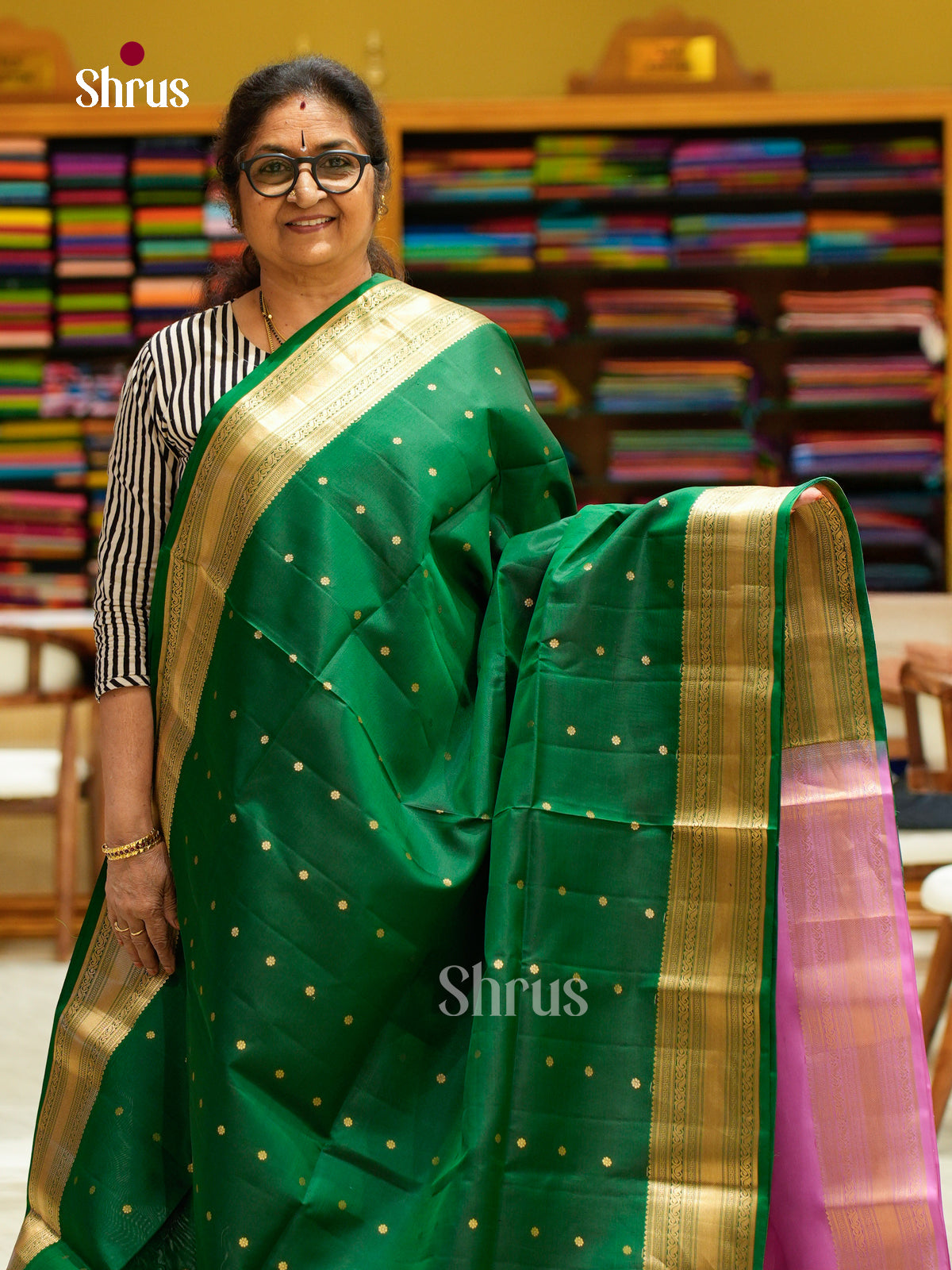 Soft Silk Saree - EFS05411 - Shop on Shrus.com