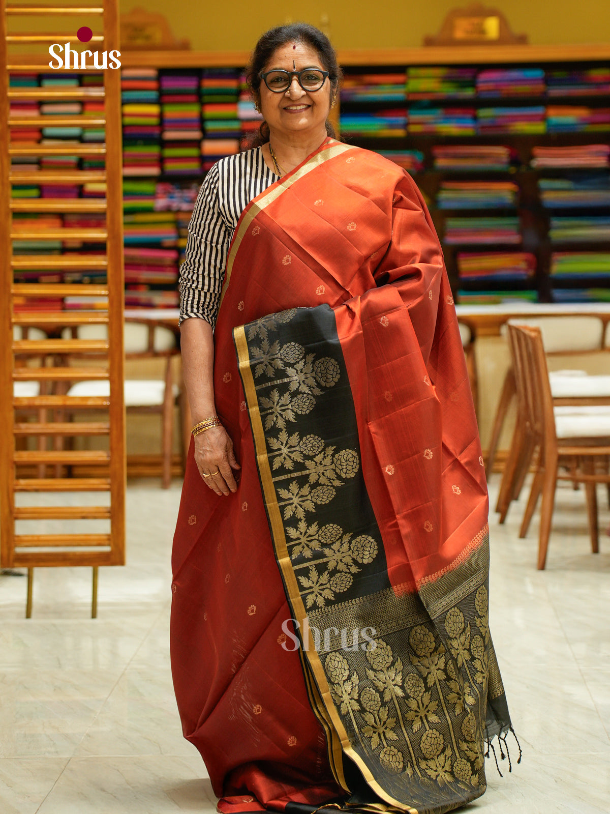 Soft Silk Saree - EFS05413 - Shop on Shrus.com