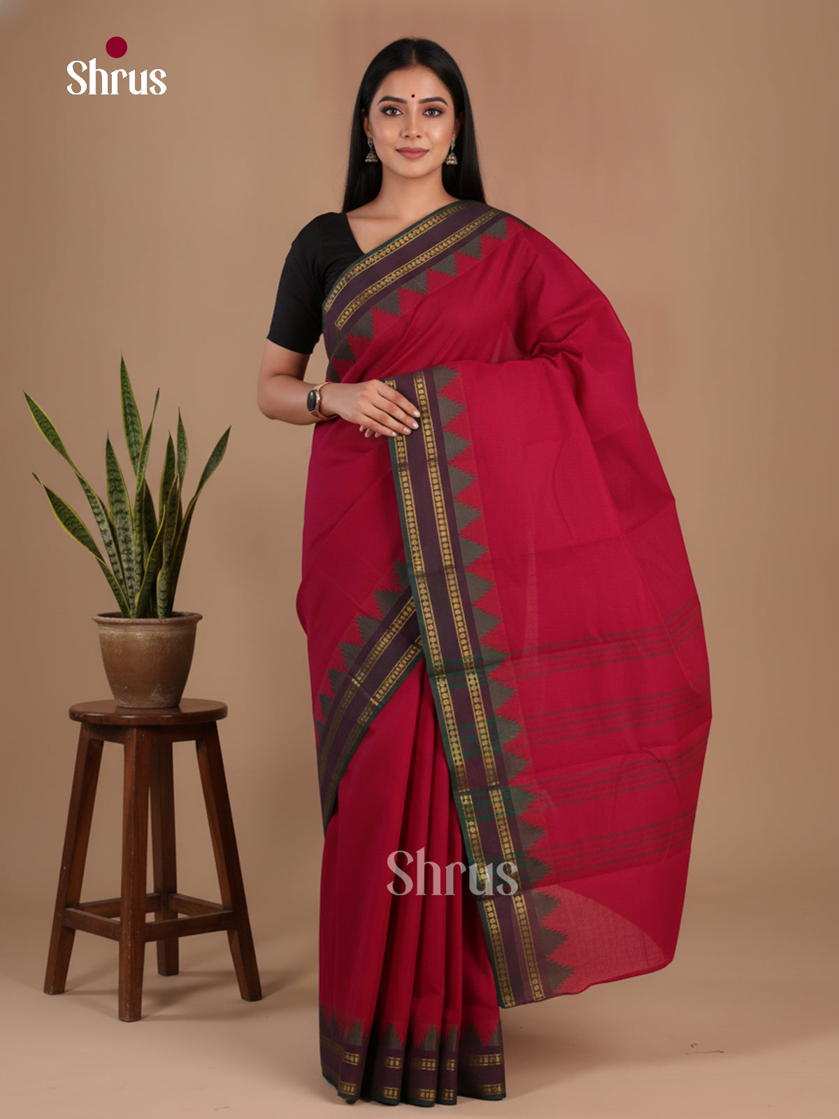 Chettinad Cotton Saree - EFS05418 - Shop on Shrus.com