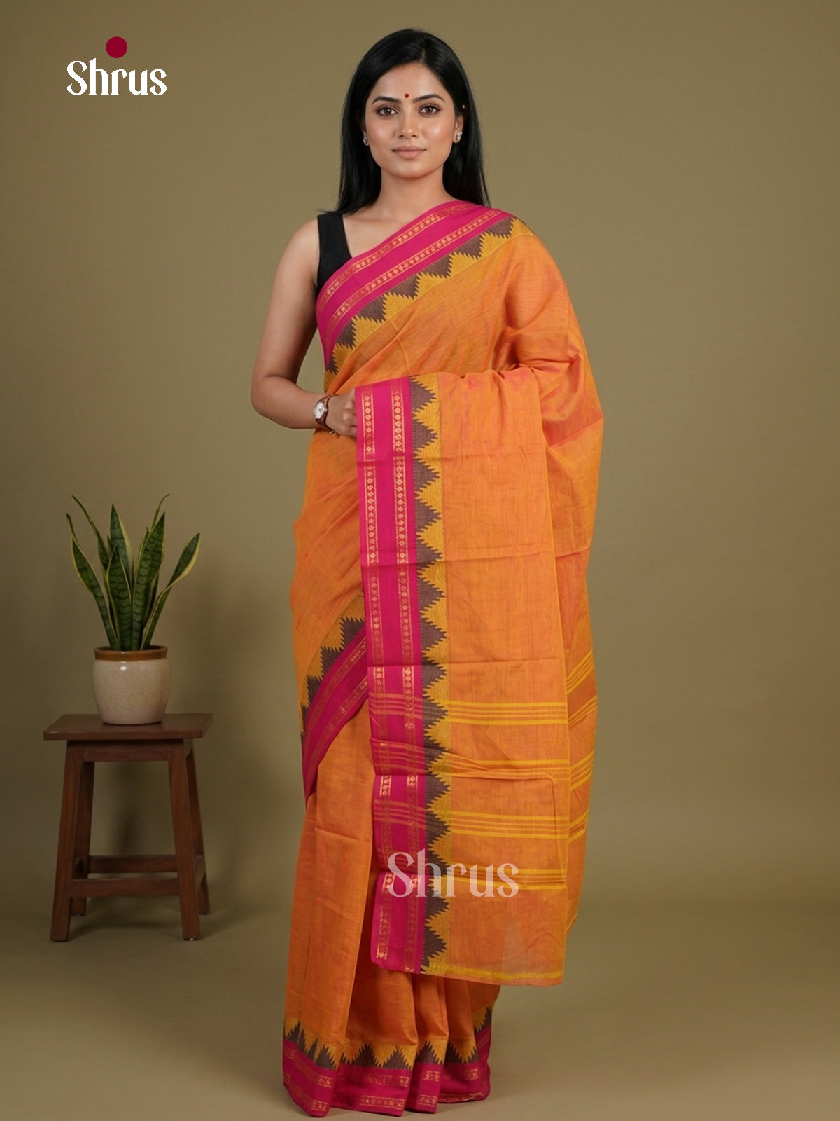 Chettinad Cotton Saree - EFS05420 - Shop on Shrus.com