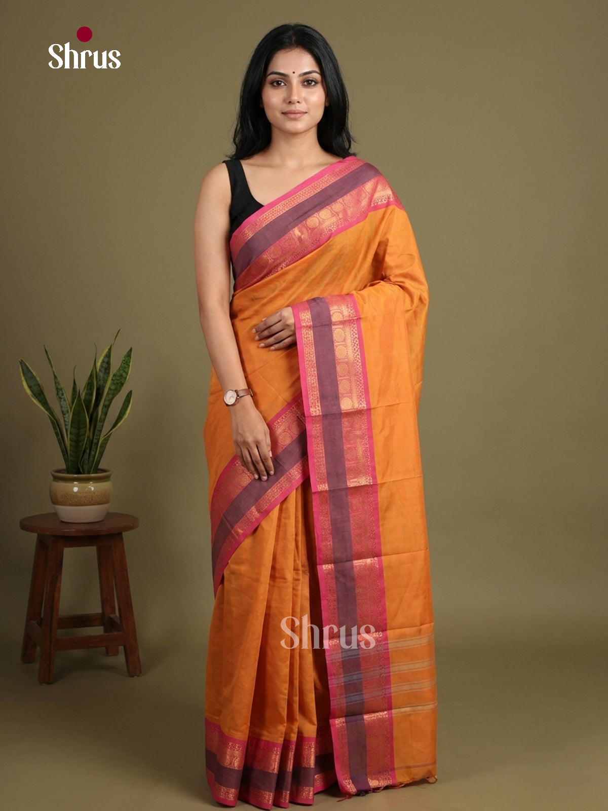 Chettinad Cotton Saree - EFS05445
