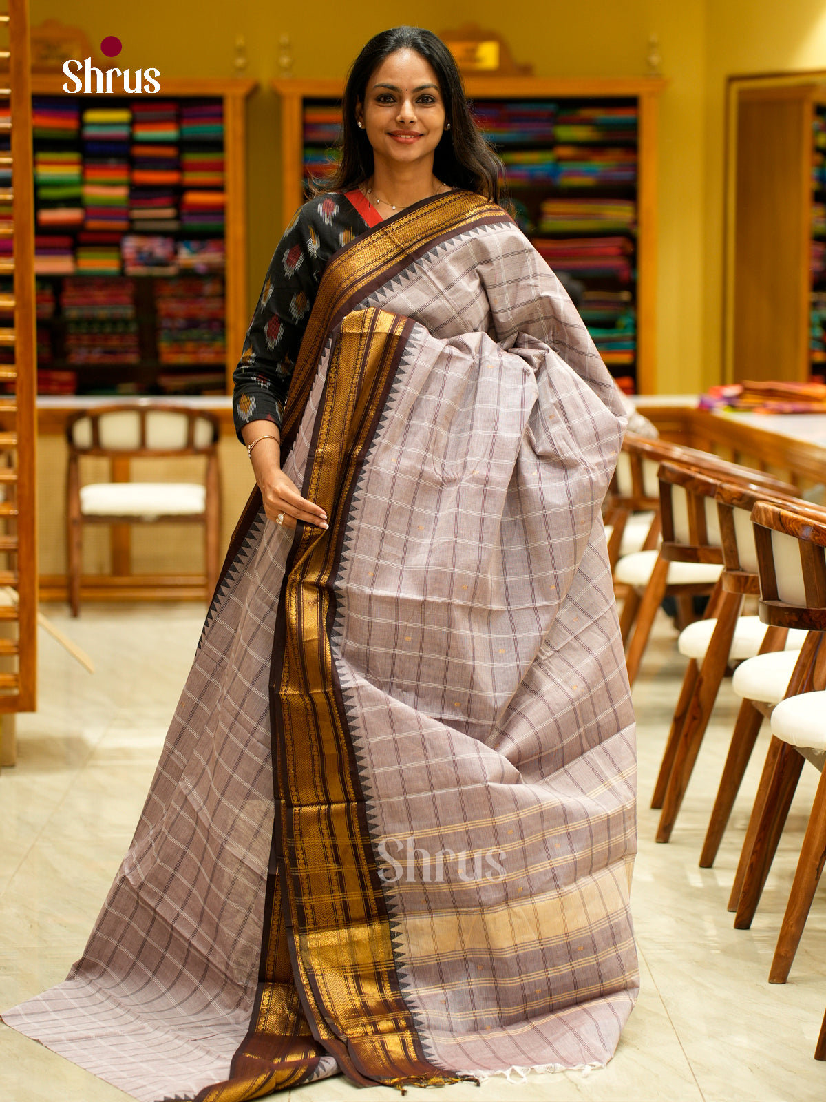 Chettinad Cotton Saree - EFS06178 - Shop on Shrus.com