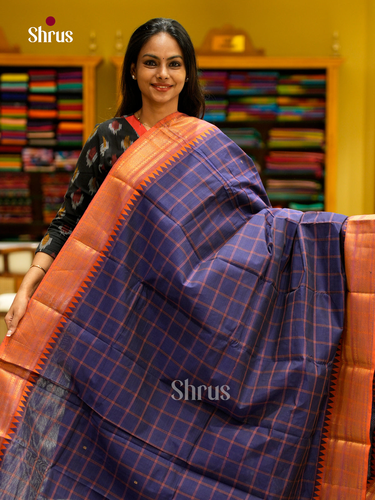 Chettinad Cotton Saree - EFS06181 - Shop on Shrus.com