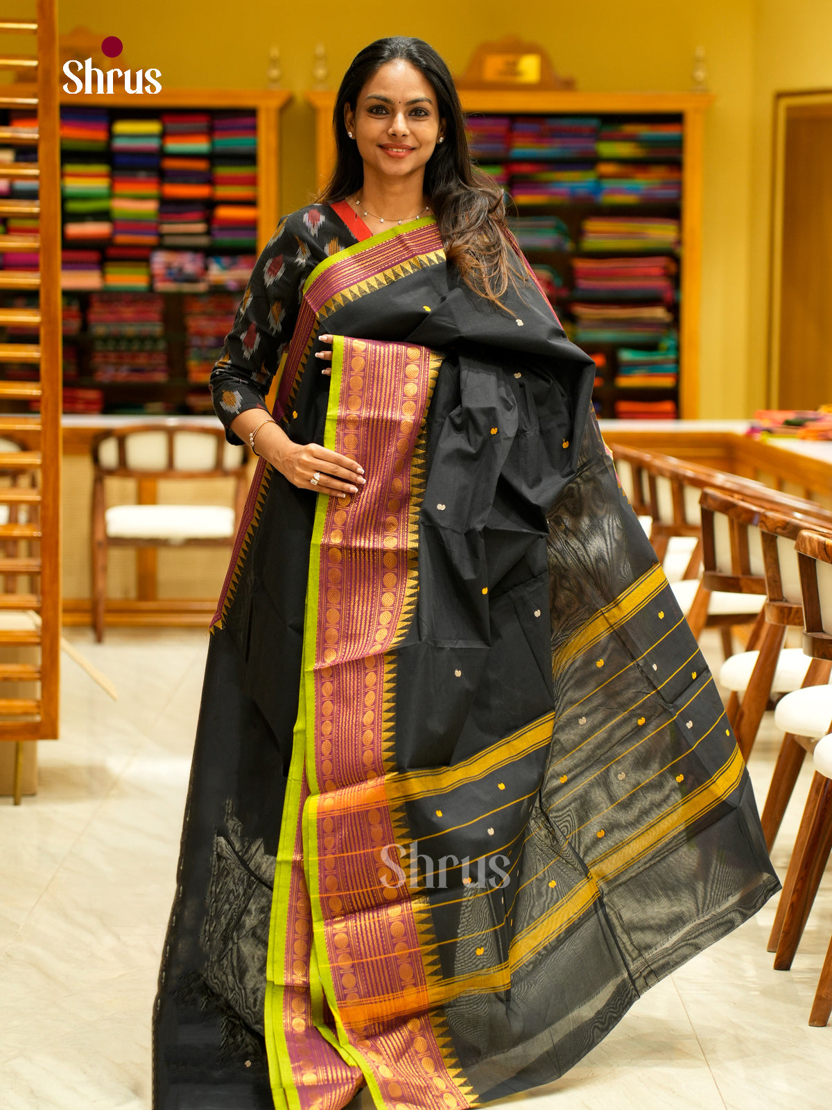 Chettinad Cotton Saree - EFS06187 - Shop on Shrus.com