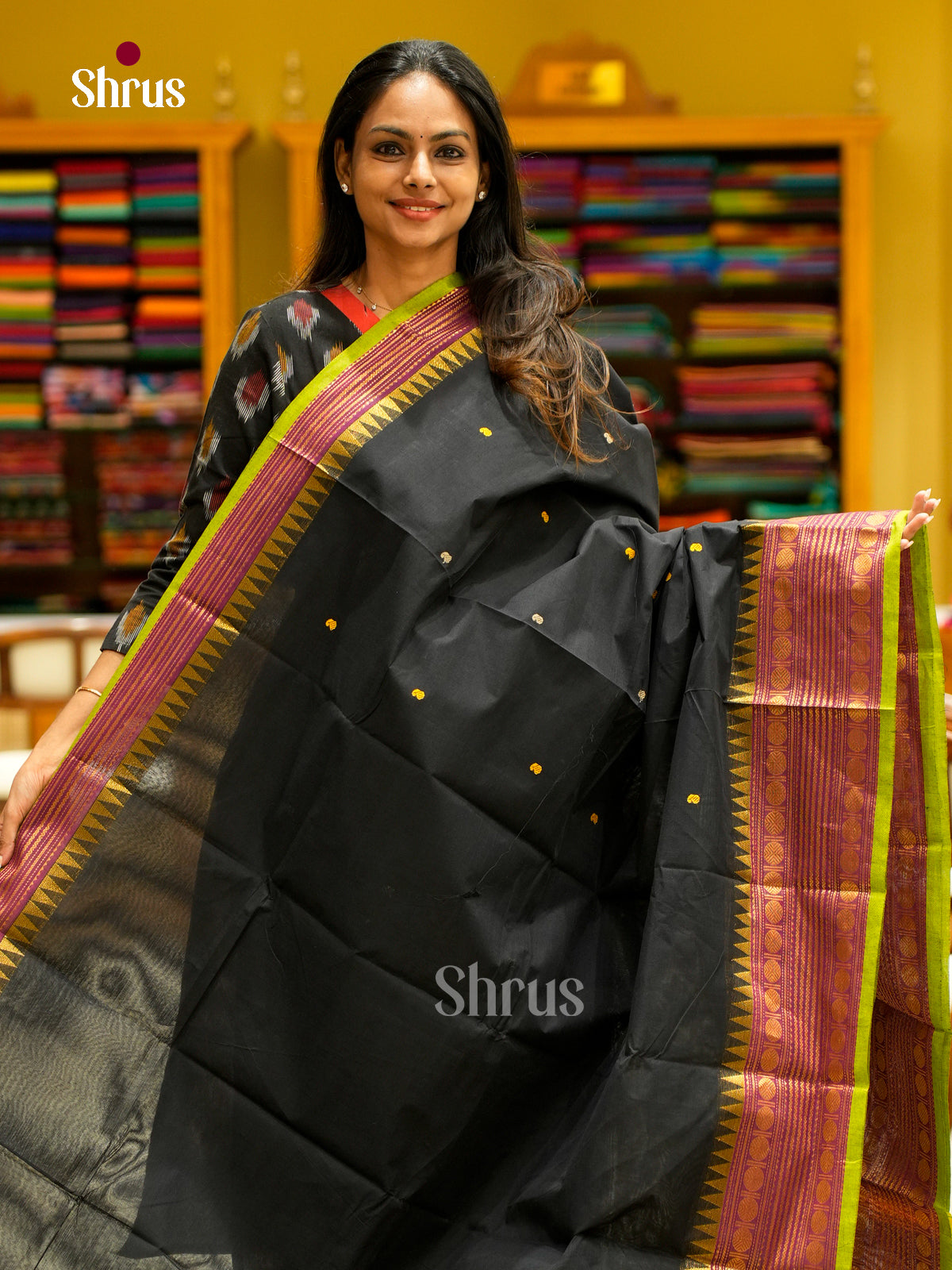 Chettinad Cotton Saree - EFS06187 - Shop on Shrus.com