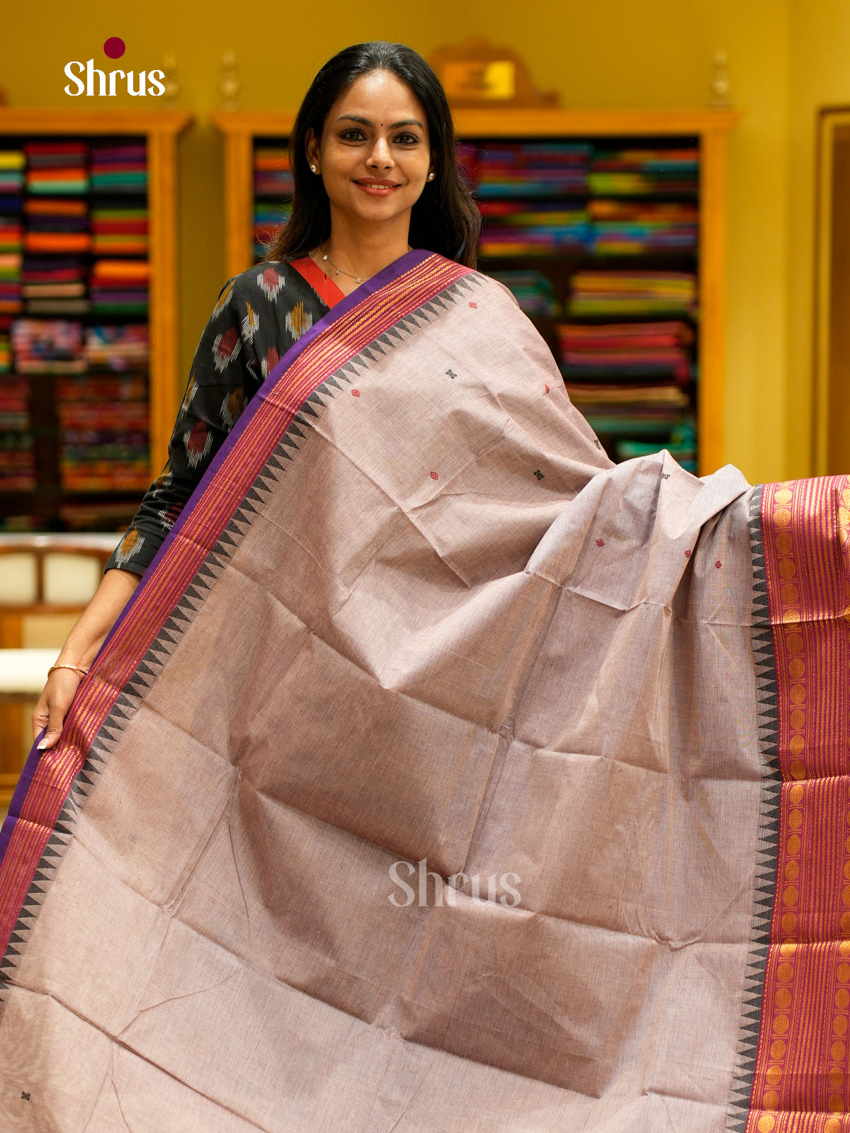 Chettinad Cotton Saree - EFS06190 - Shop on Shrus.com