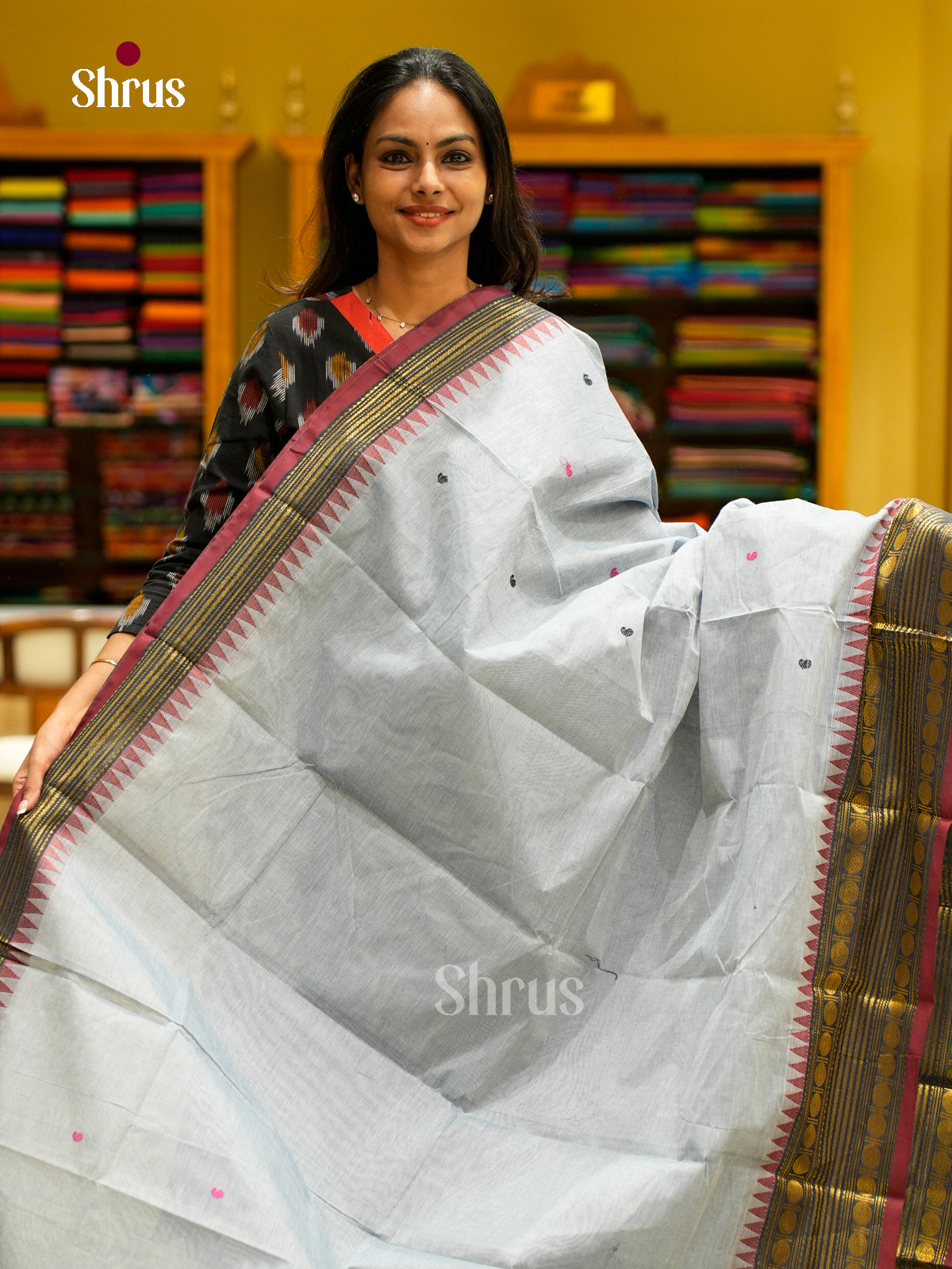 Chettinad Cotton Saree - EFS06191 - Shop on Shrus.com