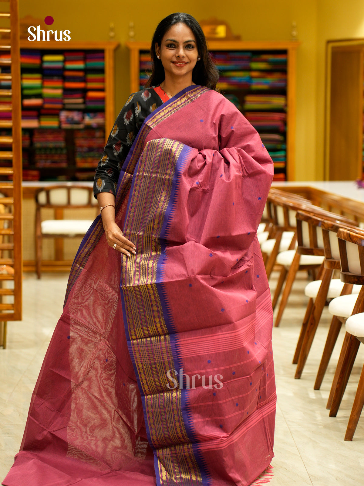 Chettinad Cotton Saree - EFS06194 - Shop on Shrus.com
