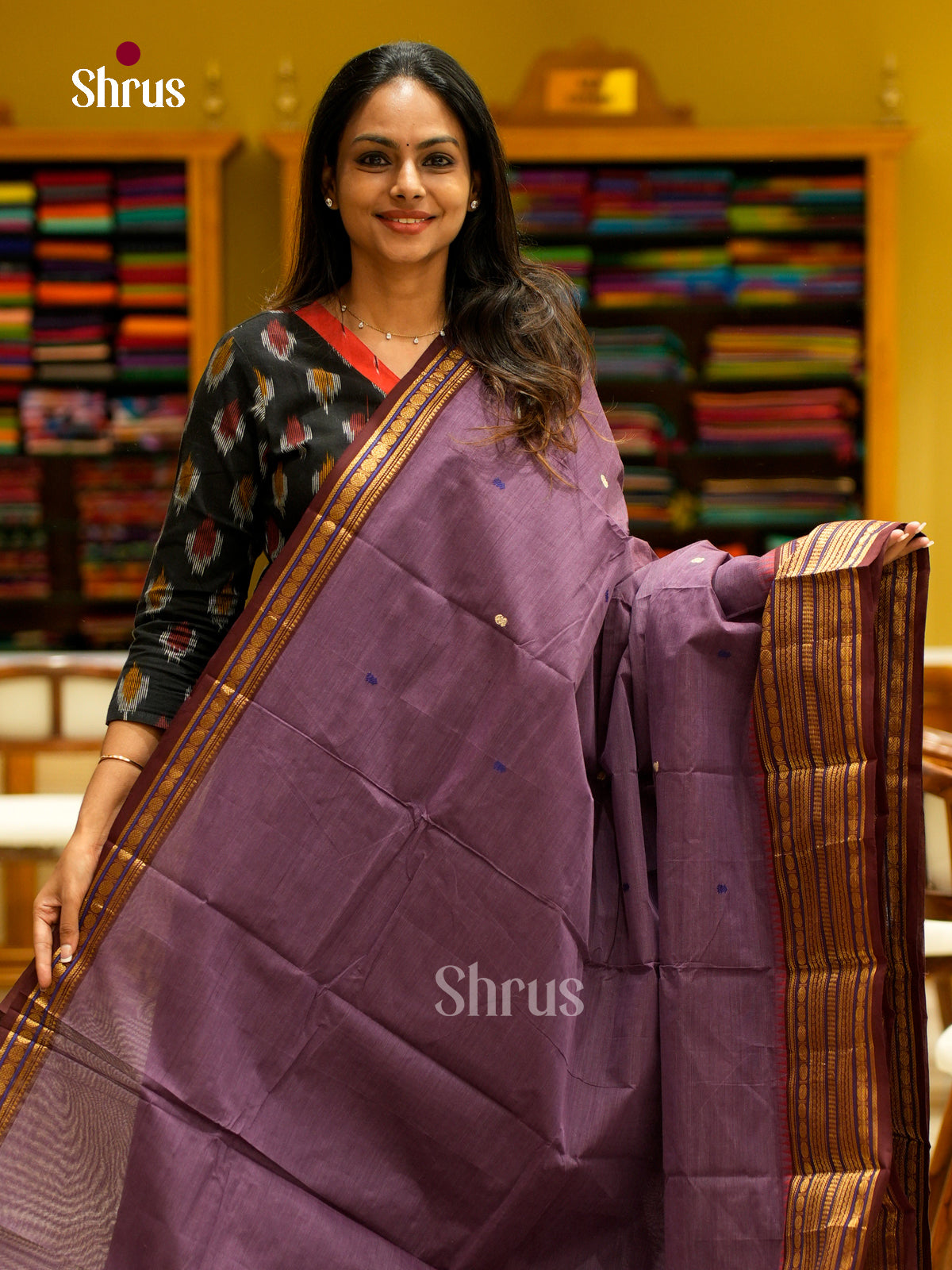 Chettinad Cotton Saree - EFS06195 - Shop on Shrus.com