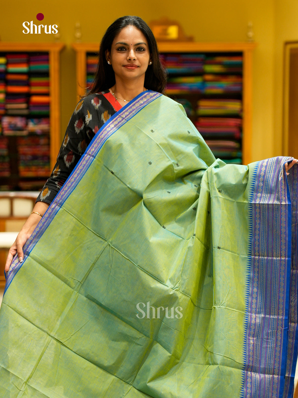 Chettinad Cotton Saree - EFS06197 - Shop on Shrus.com