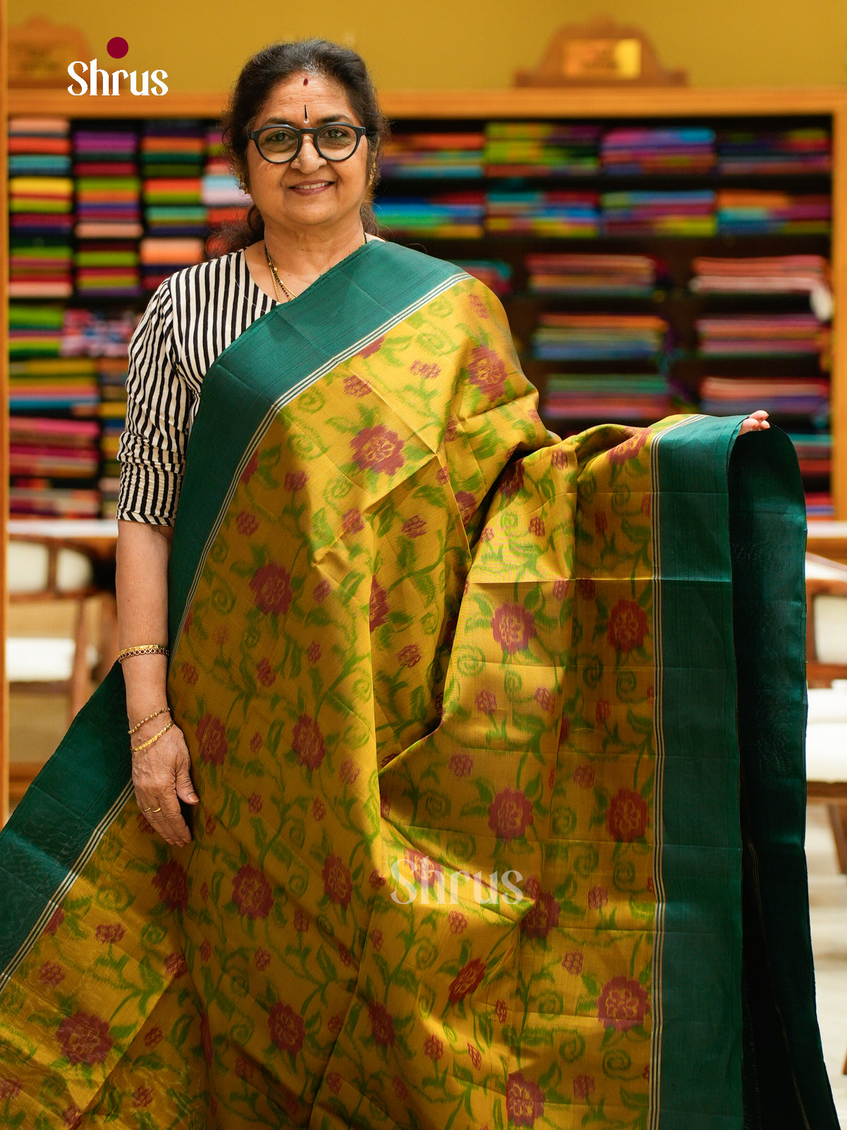 Softsilk-halfpure Saree - EFS08046 - Shop on Shrus.com