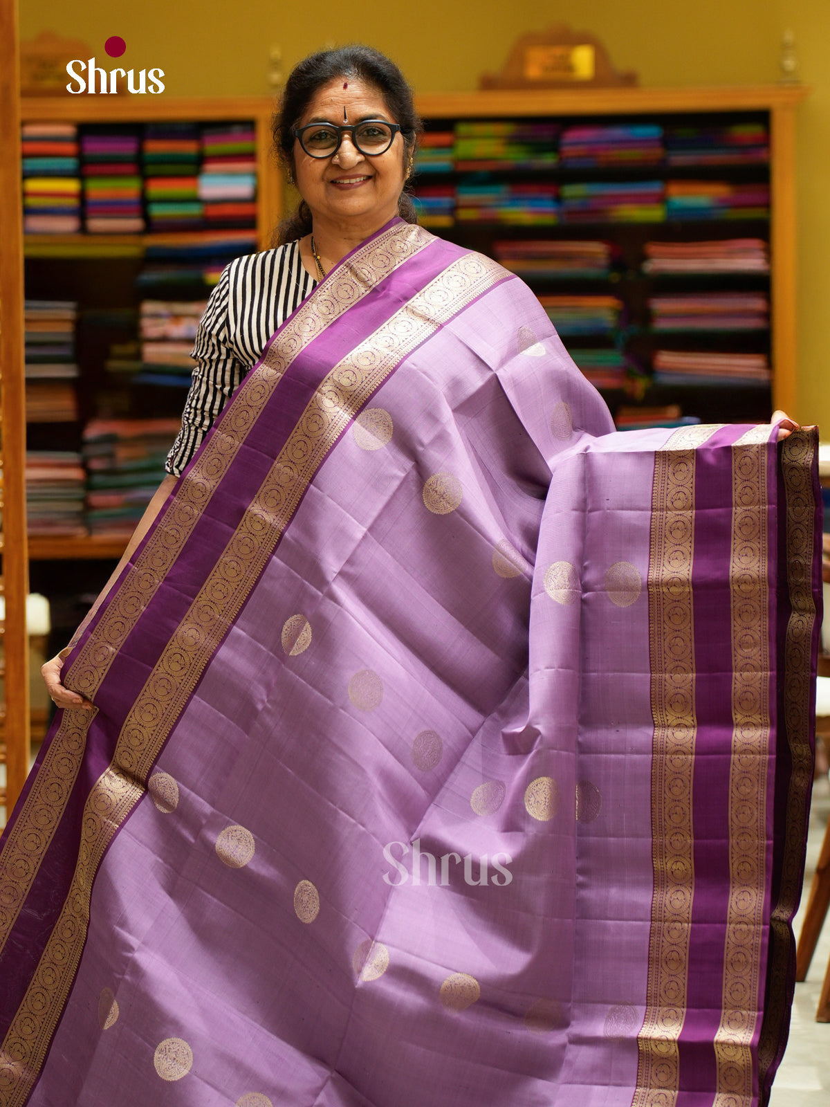 Soft Silk Saree - EFS08069 - Shop on Shrus.com