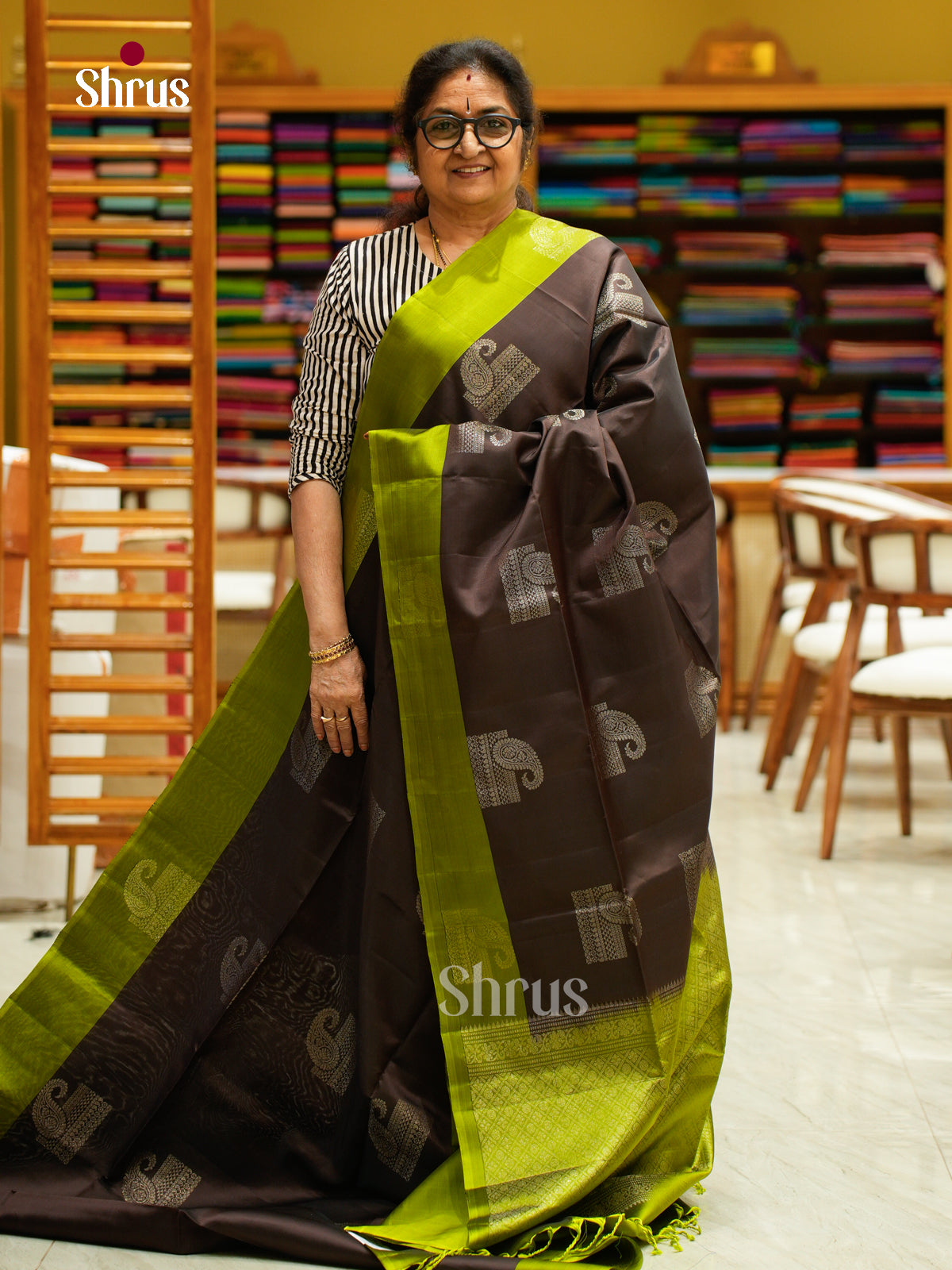 Softsilk-halfpure Saree - EFS08074 - Shop on Shrus.com