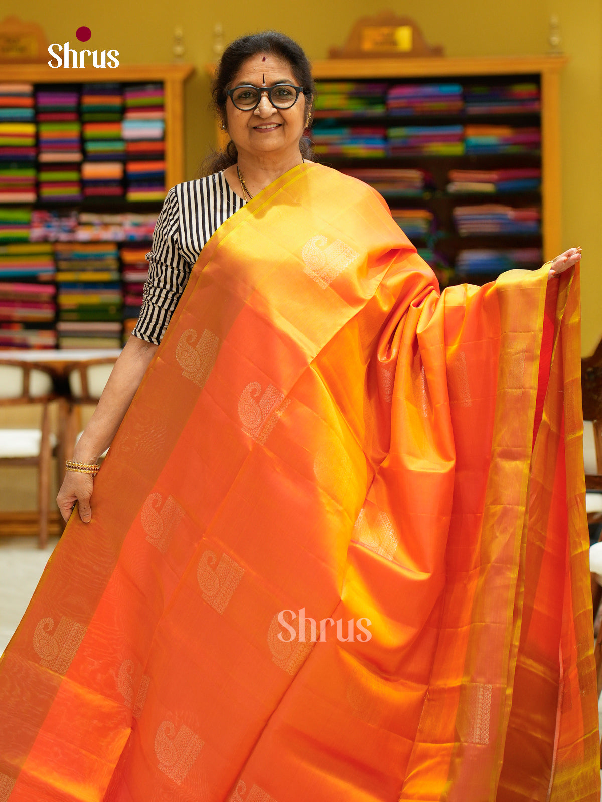 Softsilk-halfpure Saree - EFS08075 - Shop on Shrus.com
