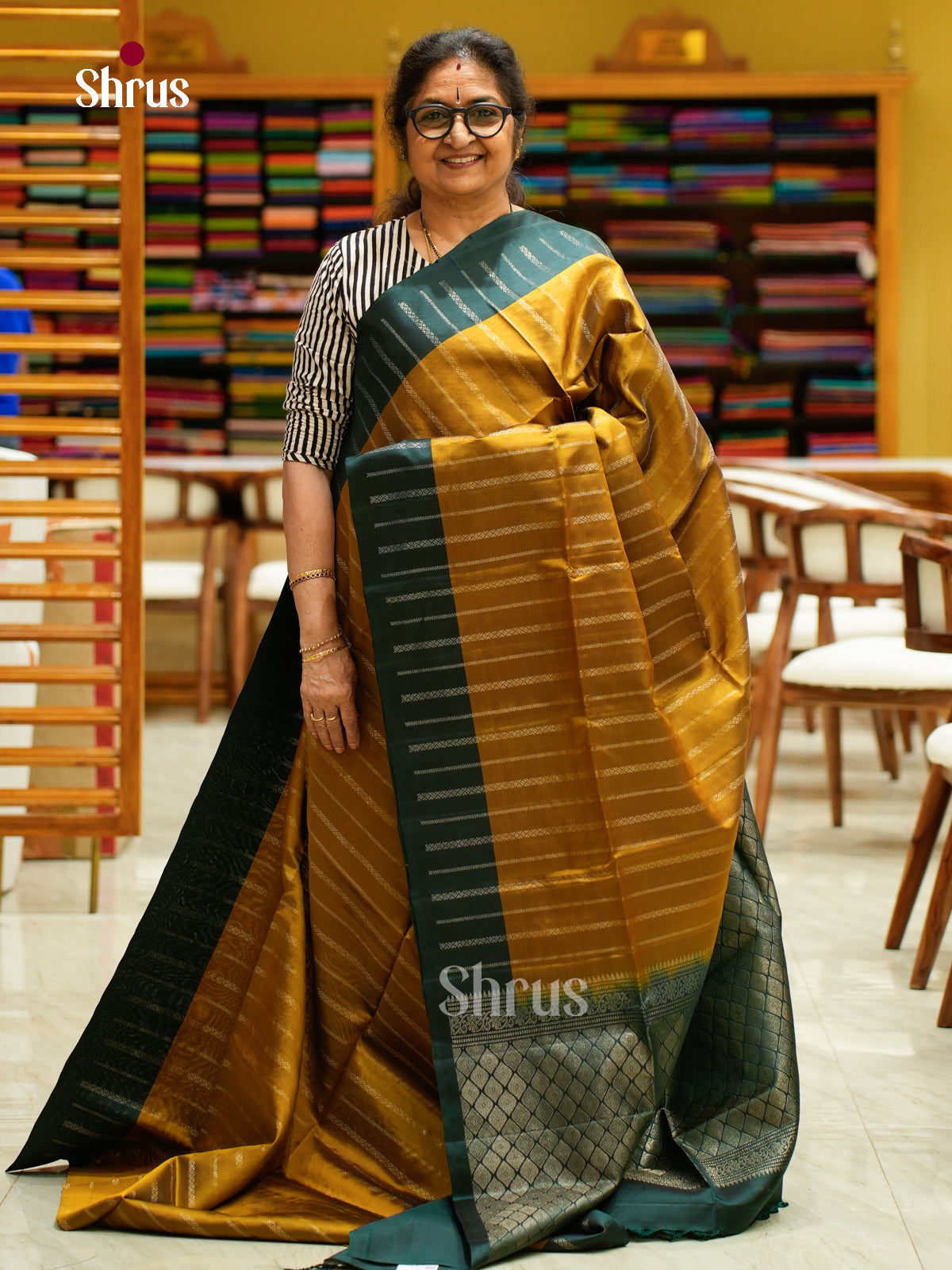 Softsilk-halfpure Saree - EFS08078 - Shop on Shrus.com