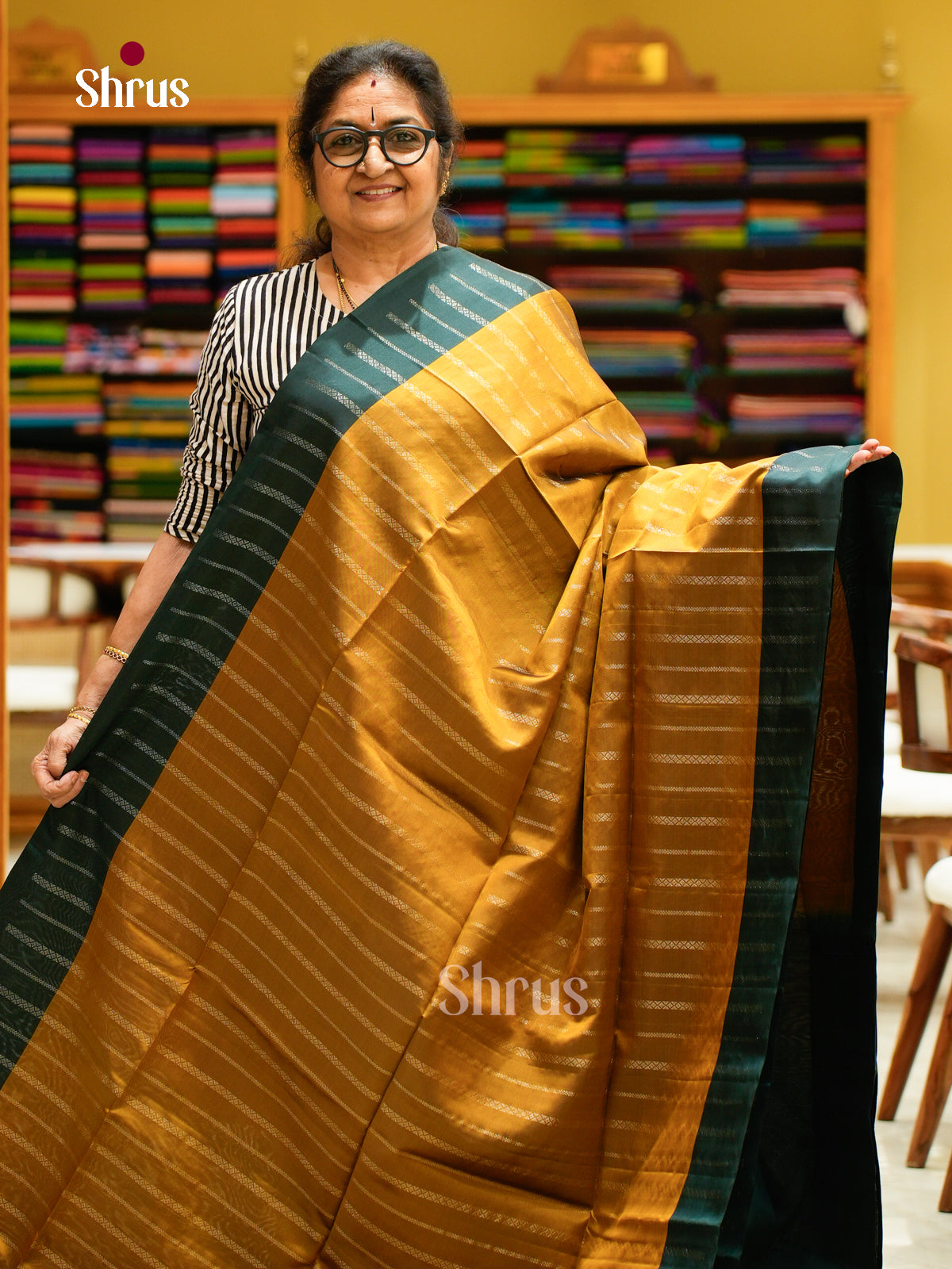 Softsilk-halfpure Saree - EFS08078 - Shop on Shrus.com