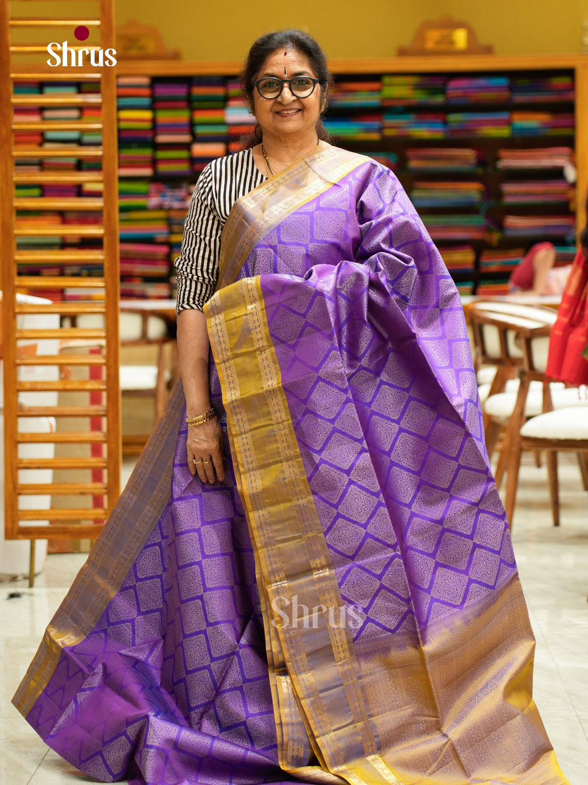 Soft Silk Saree - EFS08080 - Shop on Shrus.com