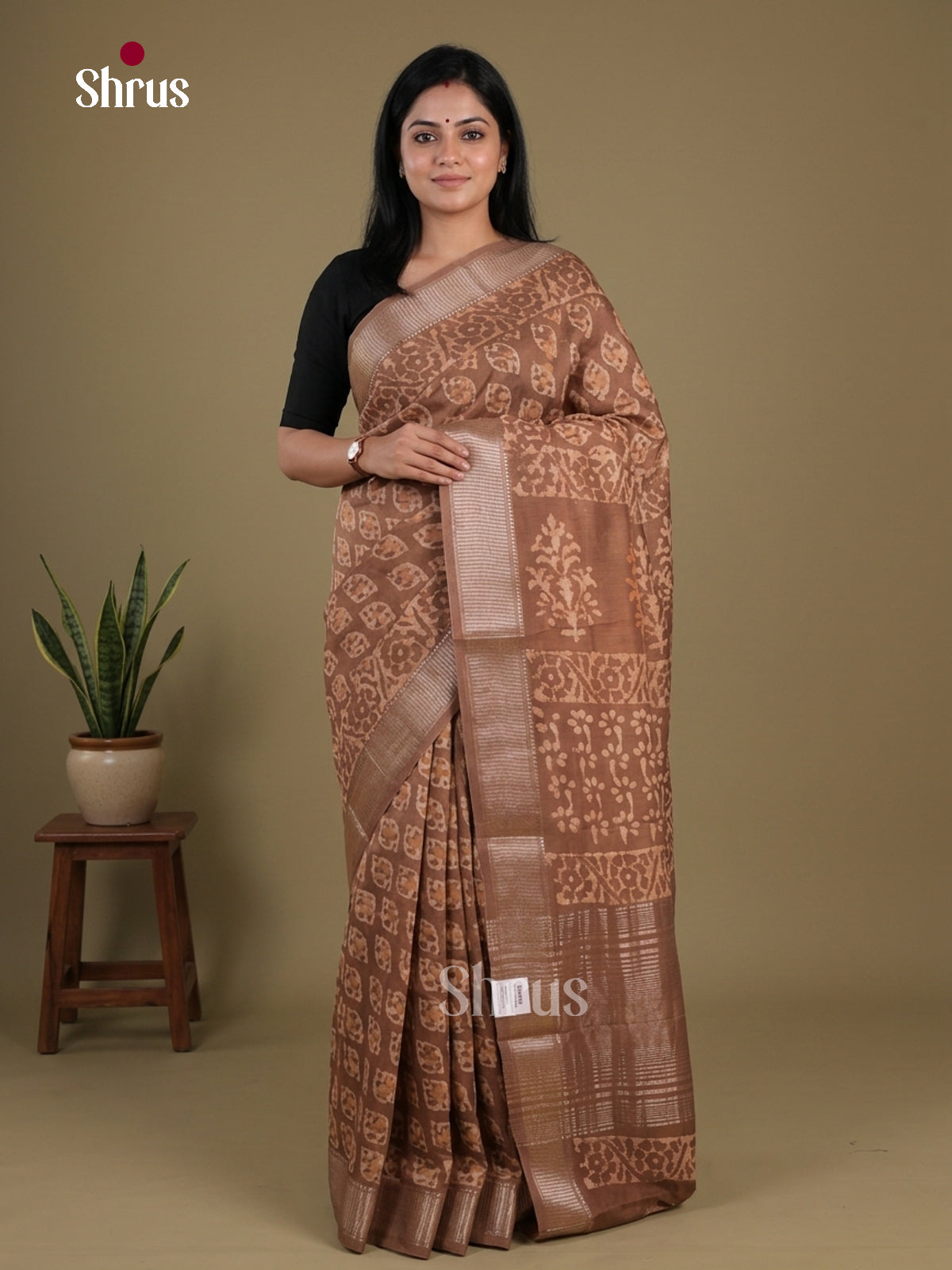 Chanderi Saree - EFS09003