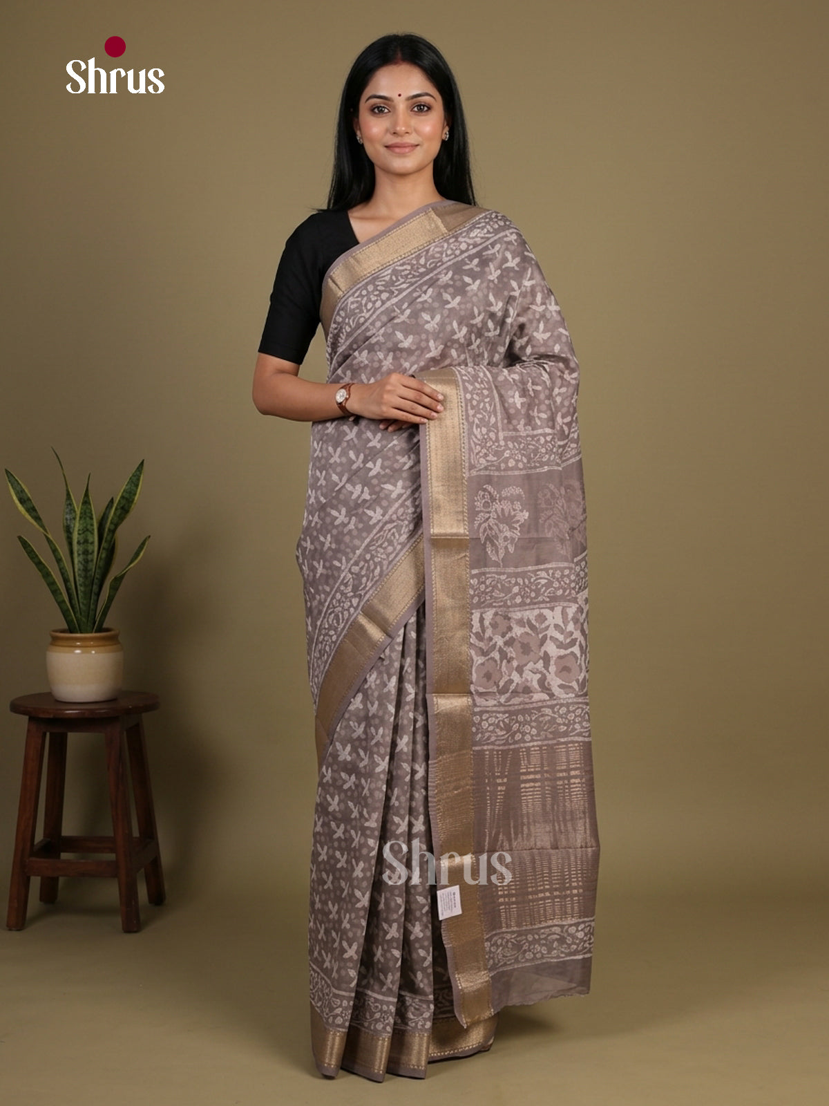 Chanderi Saree - EFS09004