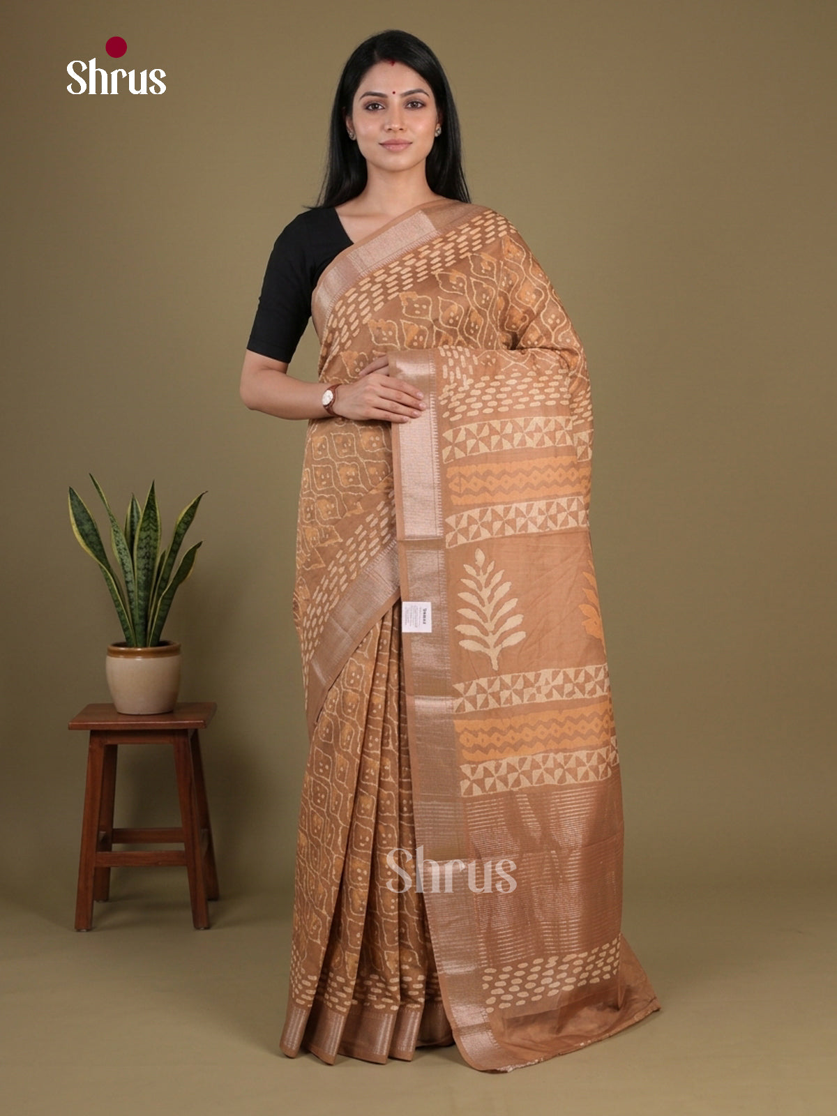 Chanderi Saree - EFS09017