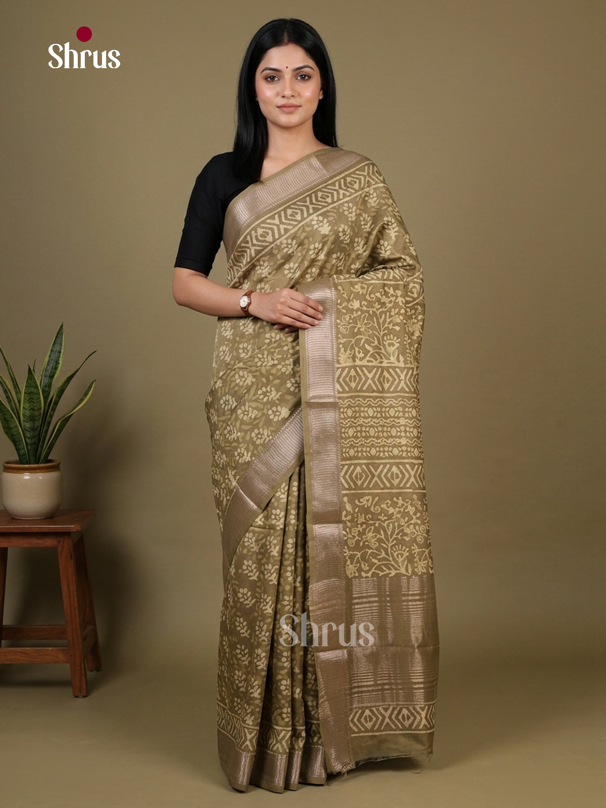 Chanderi Saree - EFS09018