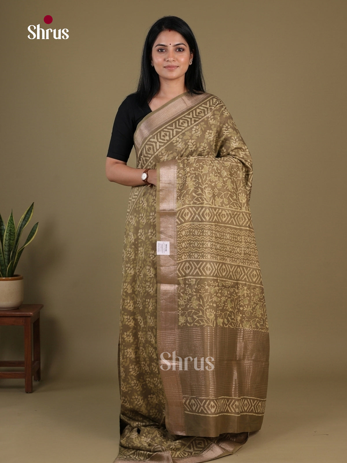 Chanderi Saree - EFS09030