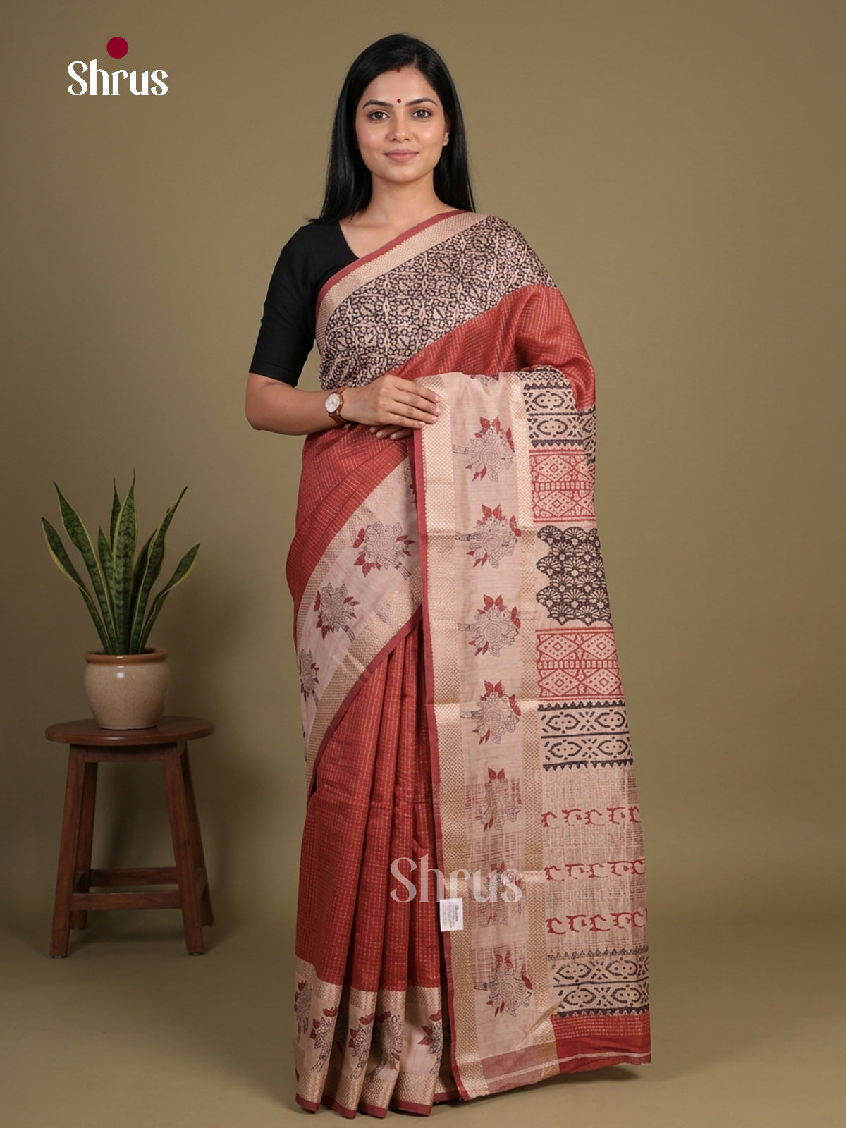 Chanderi Saree - EFS09038
