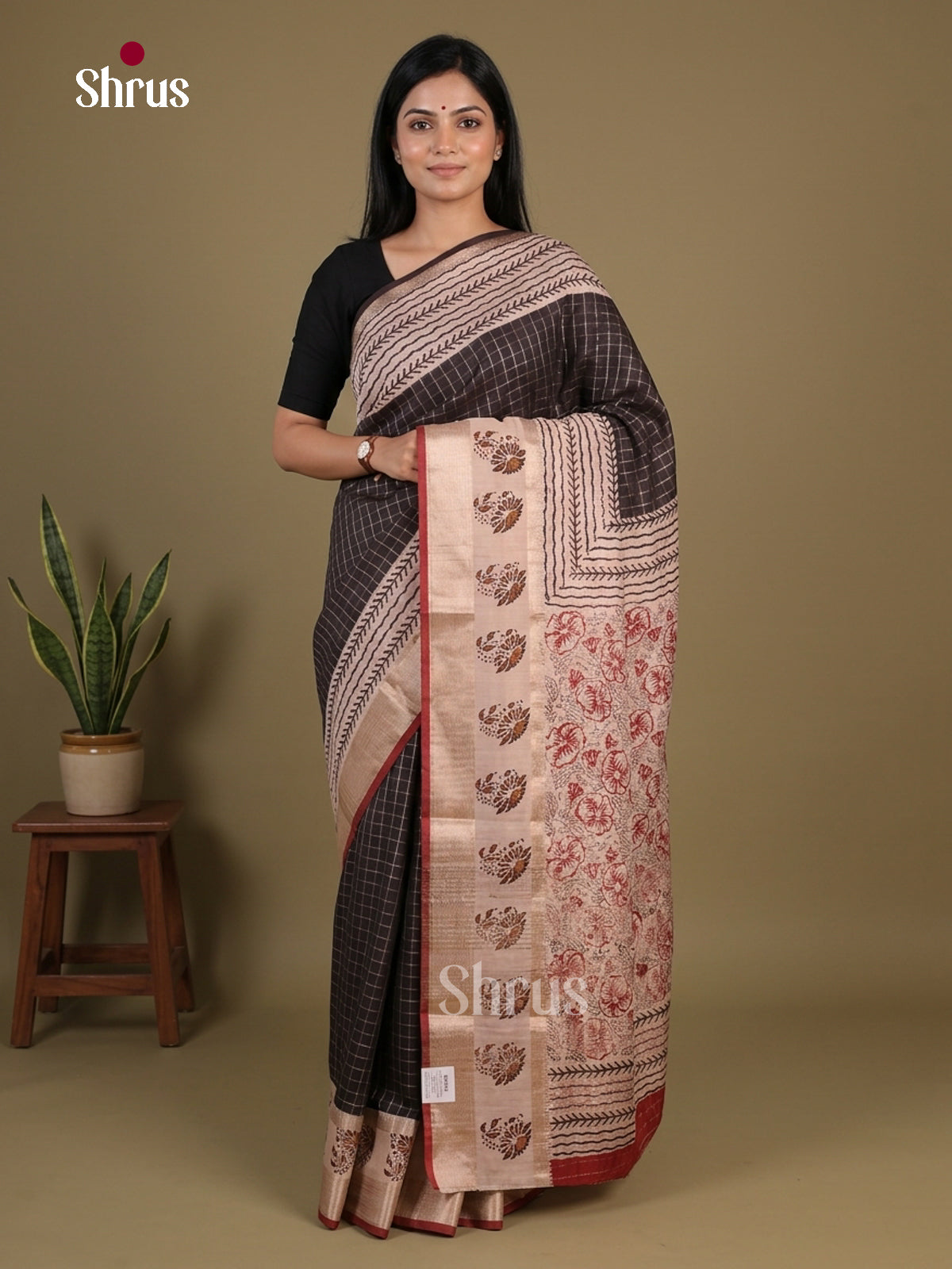 Chanderi Saree - EFS09061
