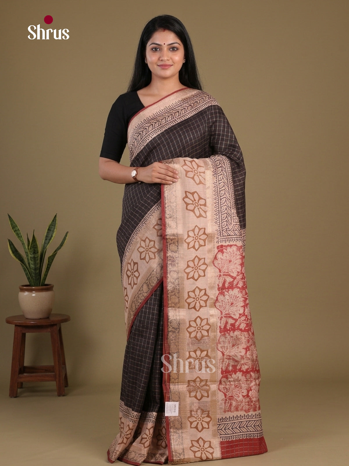 Chanderi Saree - EFS09068