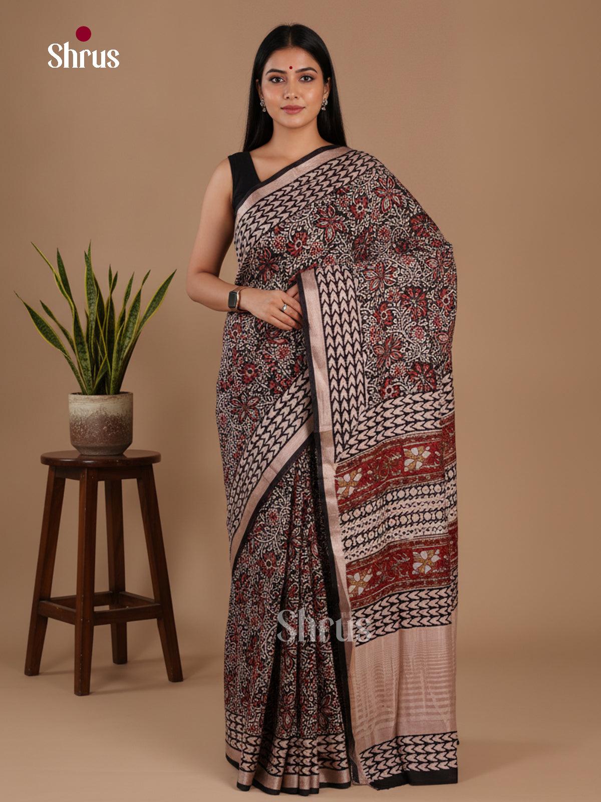 Modal Silk Saree - EFS09115 - Shop on Shrus.com