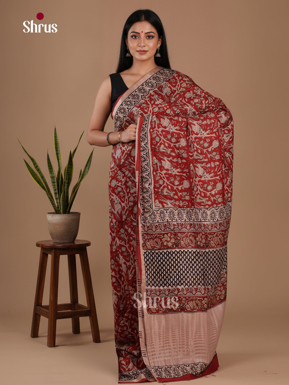 Modal Silk Saree - EFS09120 - Shop on Shrus.com