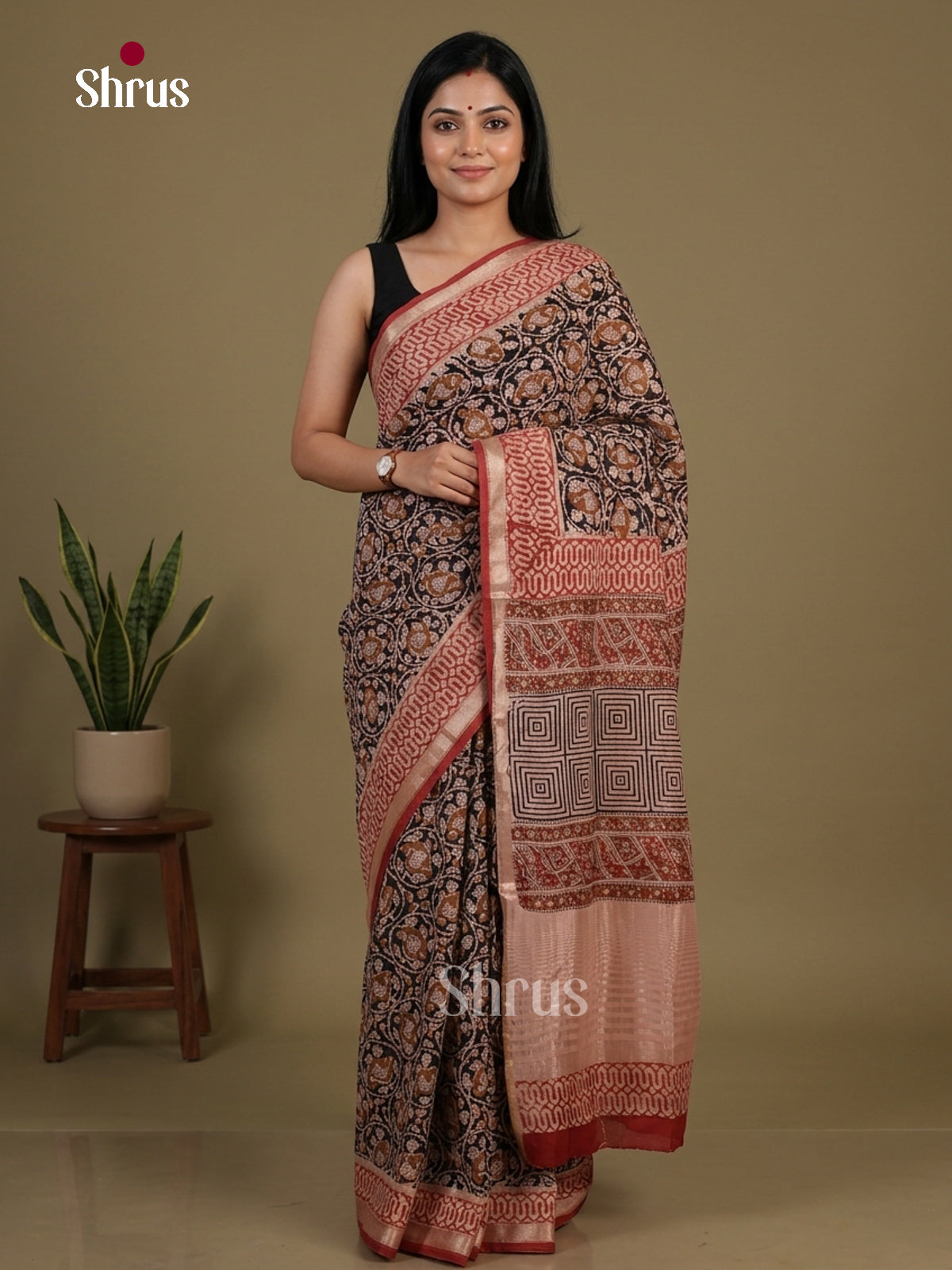 Modal Silk Saree - EFS09123 - Shop on Shrus.com