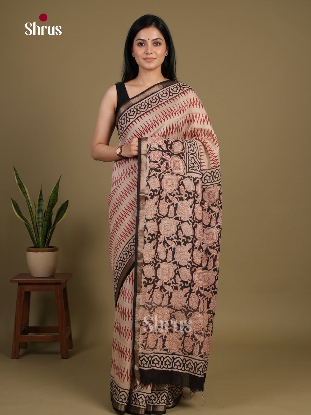 Modal Silk Saree - EFS09132 - Shop on Shrus.com