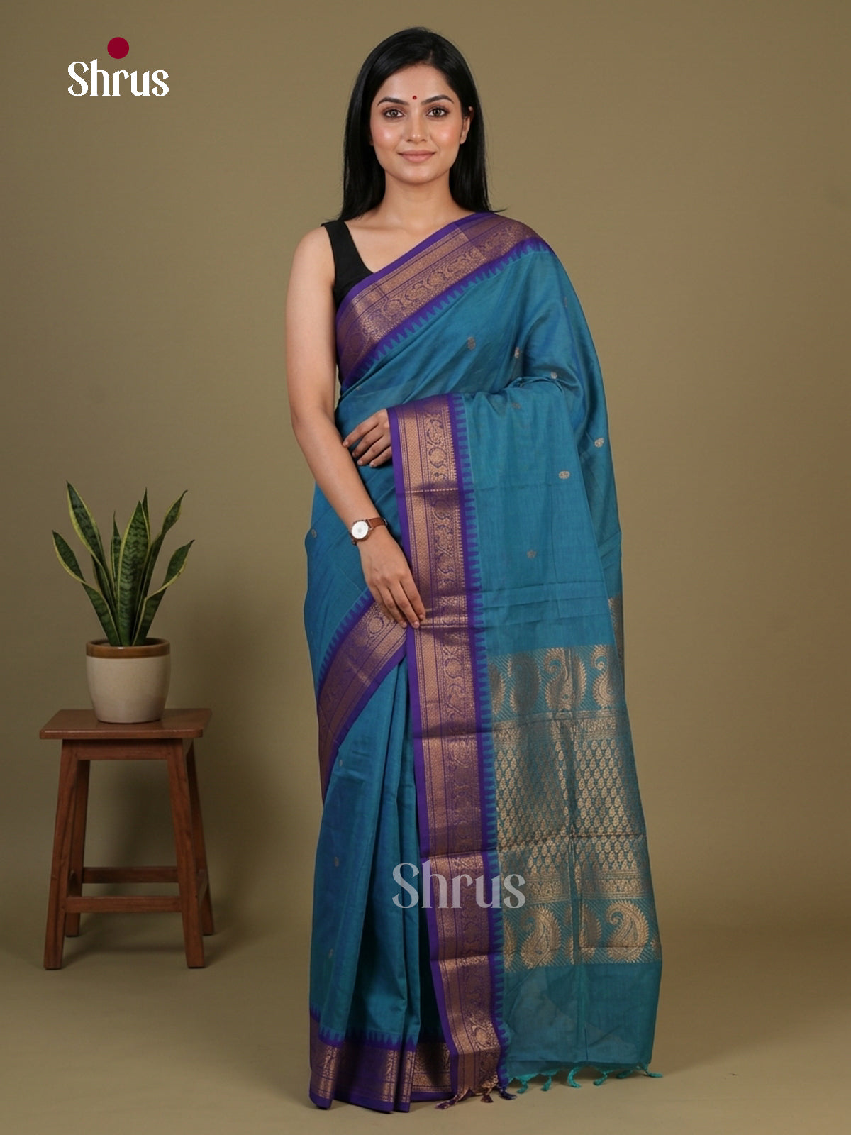 Chettinad Cotton Saree - EFS09149 - Shop on Shrus.com