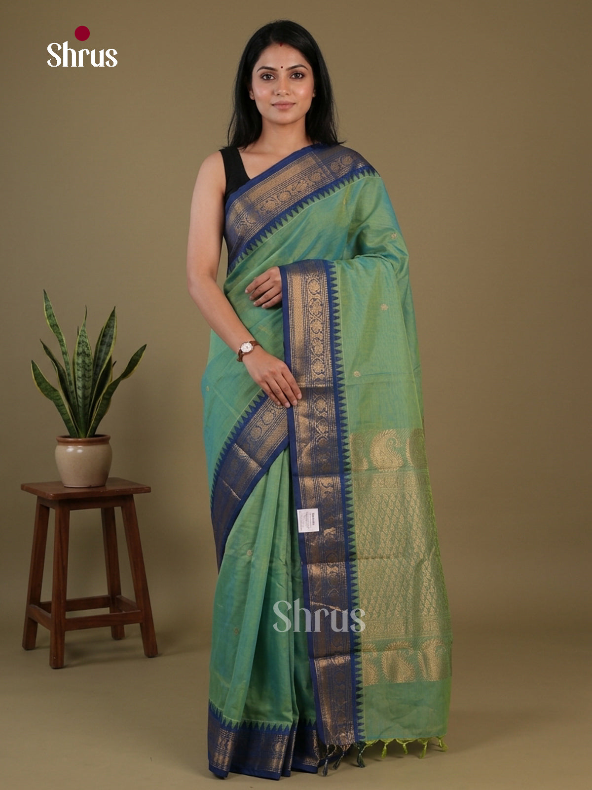 Chettinad Cotton Saree - EFS09151 - Shop on Shrus.com