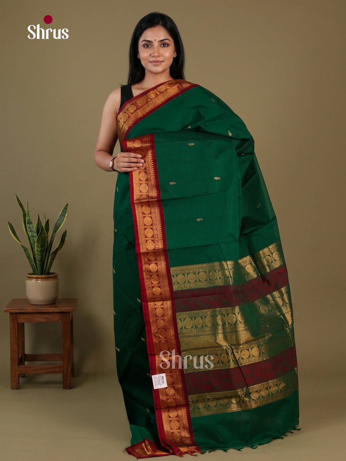 Chettinad Cotton Saree - EFS09169