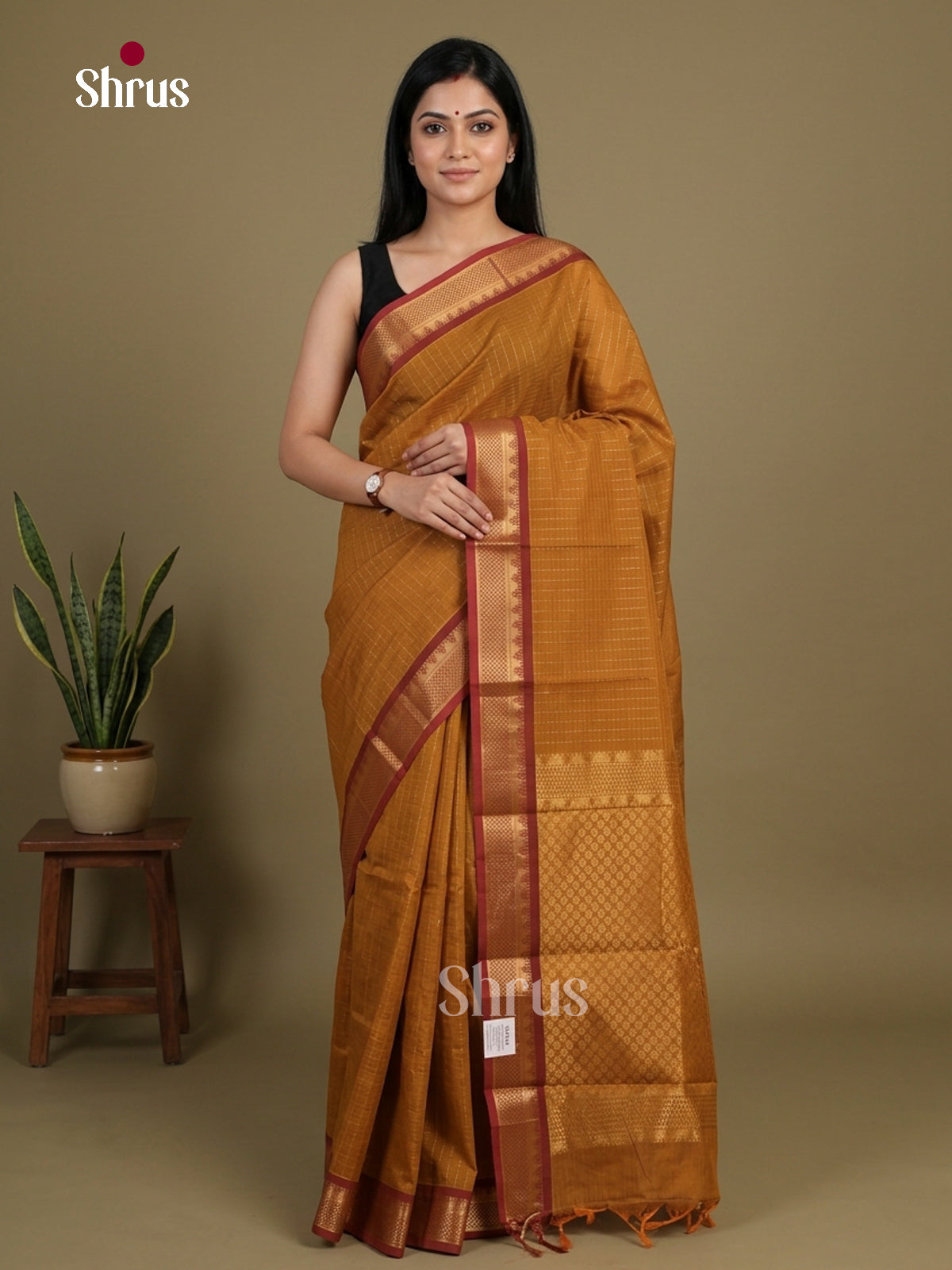 Chettinad Cotton Saree - EFS09178