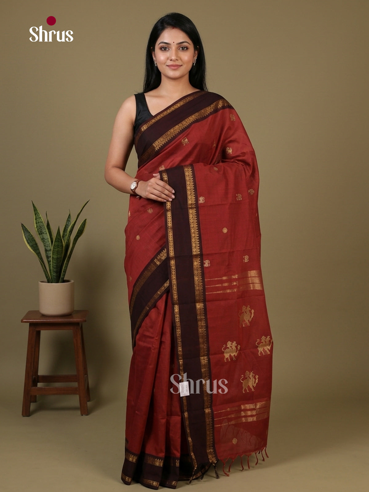 Chettinad Cotton Saree - EFS10006 - Shop on Shrus.com