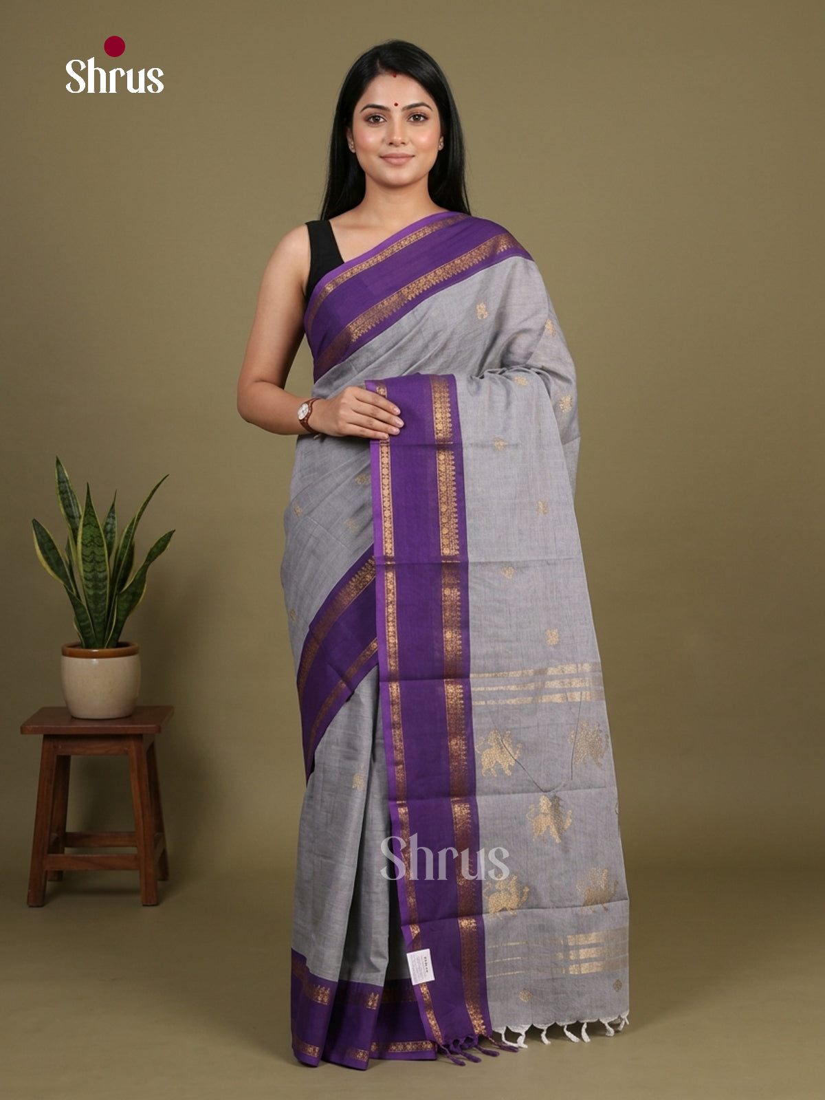 Chettinad Cotton Saree - EFS10007 - Shop on Shrus.com